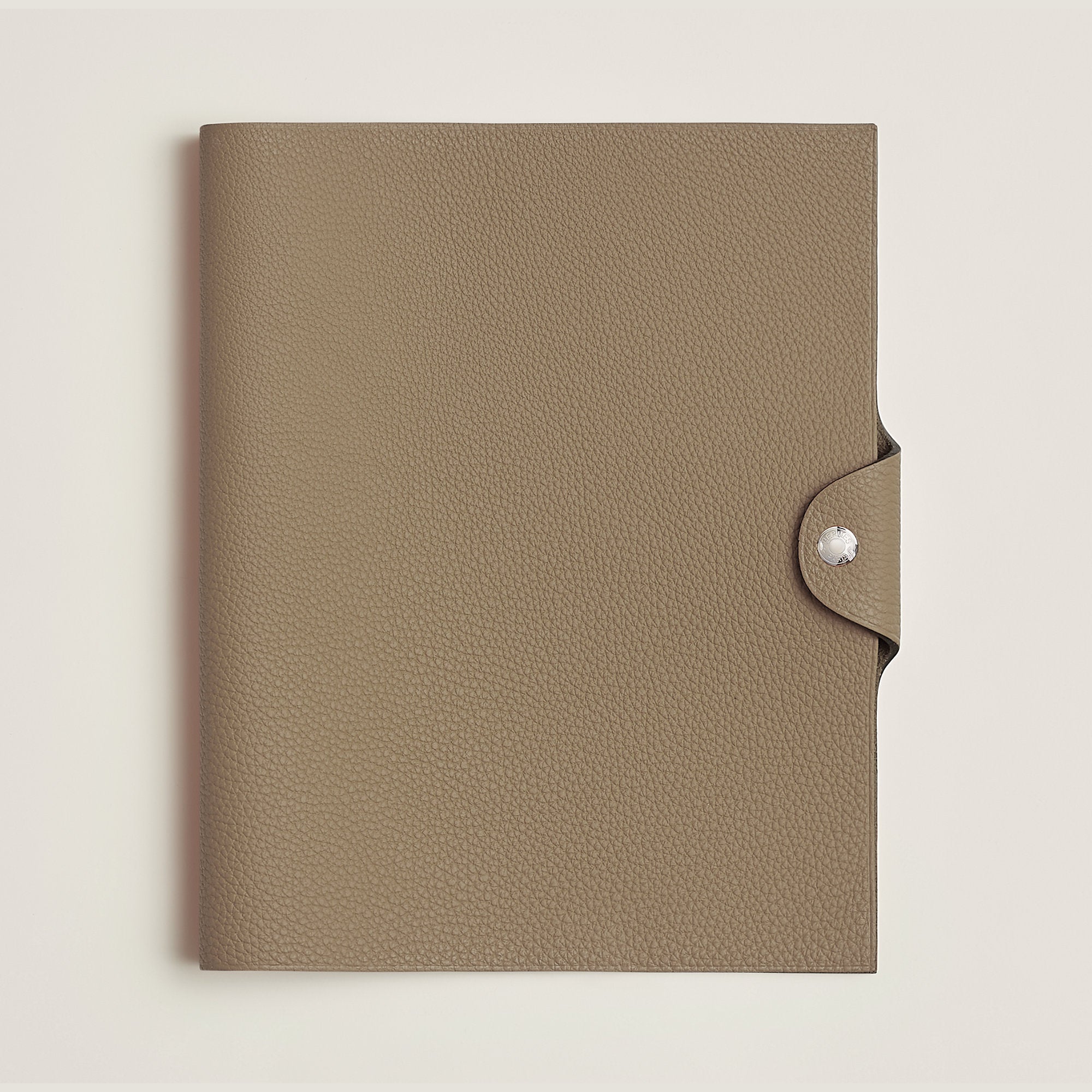Hermes Ulysse Mm Notebook Cover Beige Marfa