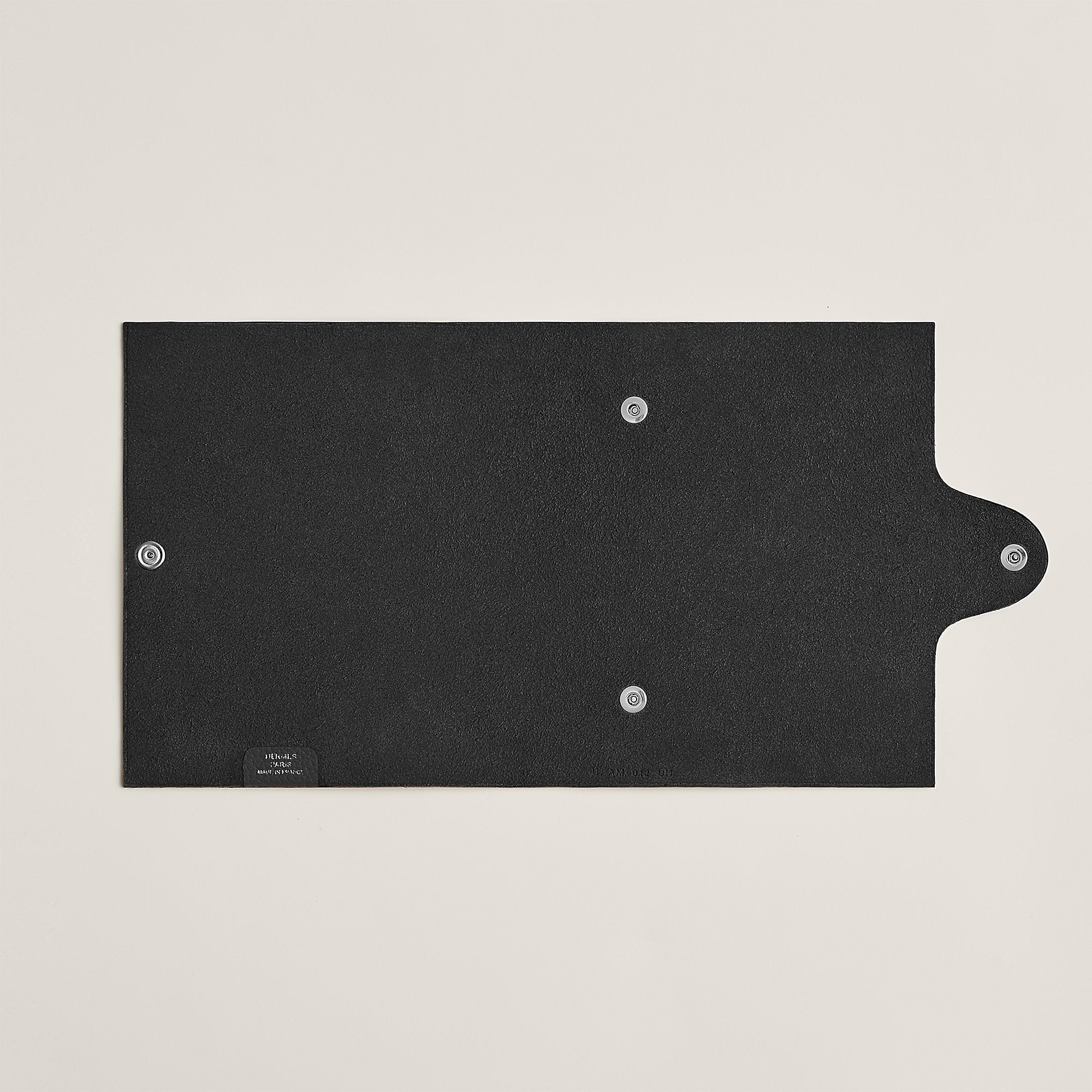 Hermes Ulysse Pm Notebook Cover Noir