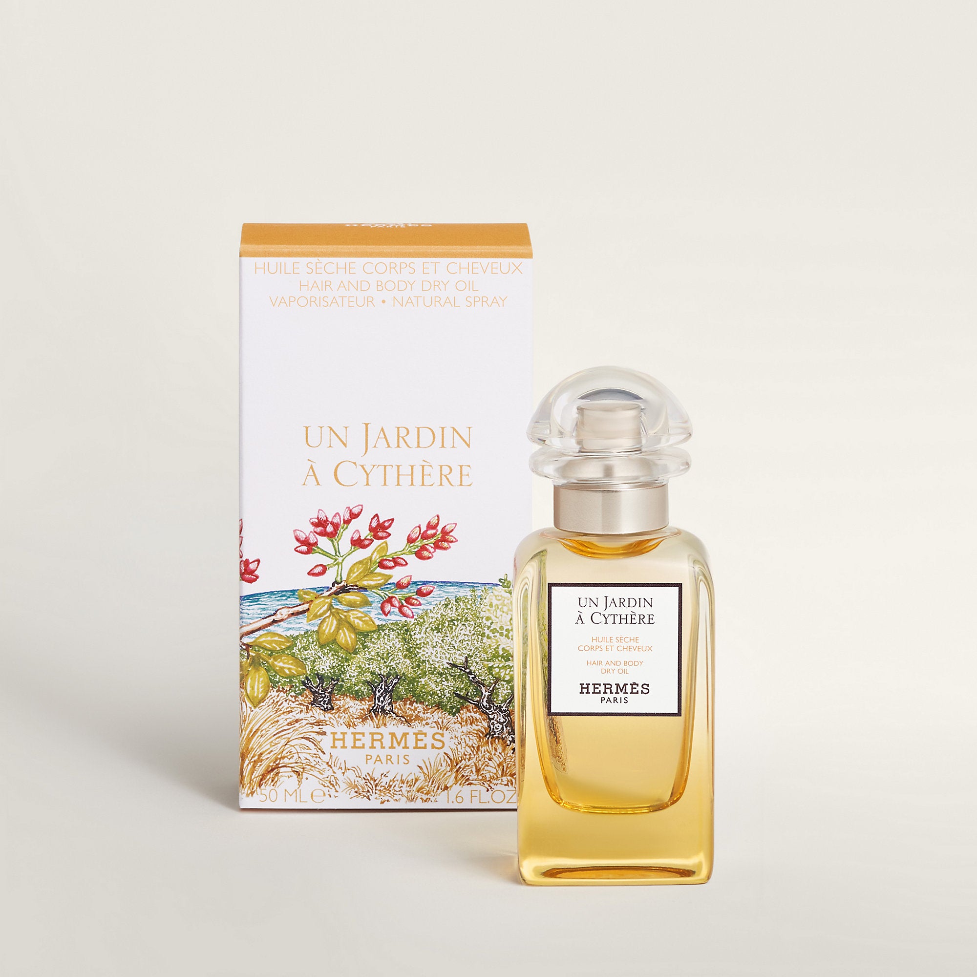 Hermes Un Jardin A Cythere Hair And Body Dry Oil