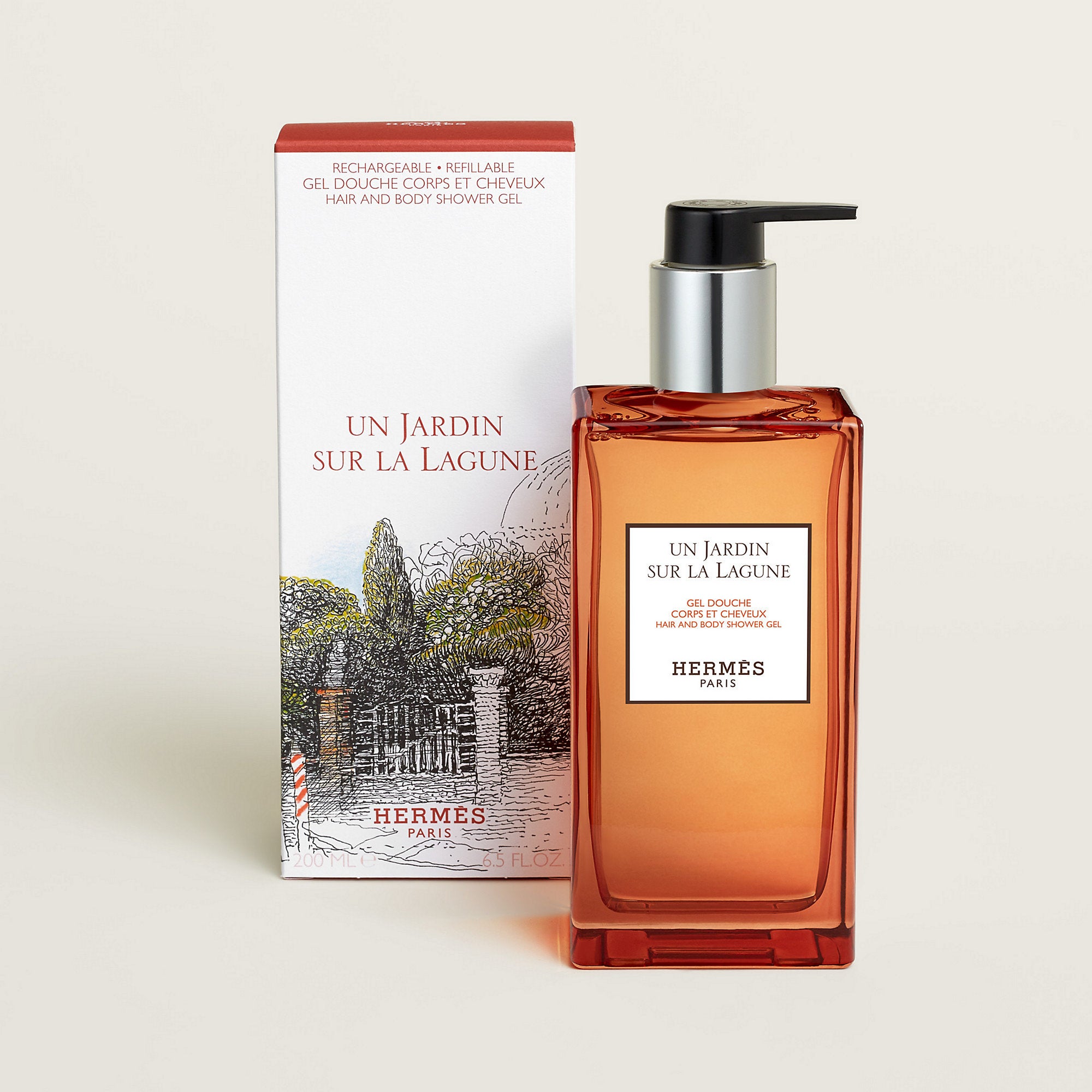 Hermes Un Jardin Sur La Lagune Hair And Body Shower Gel