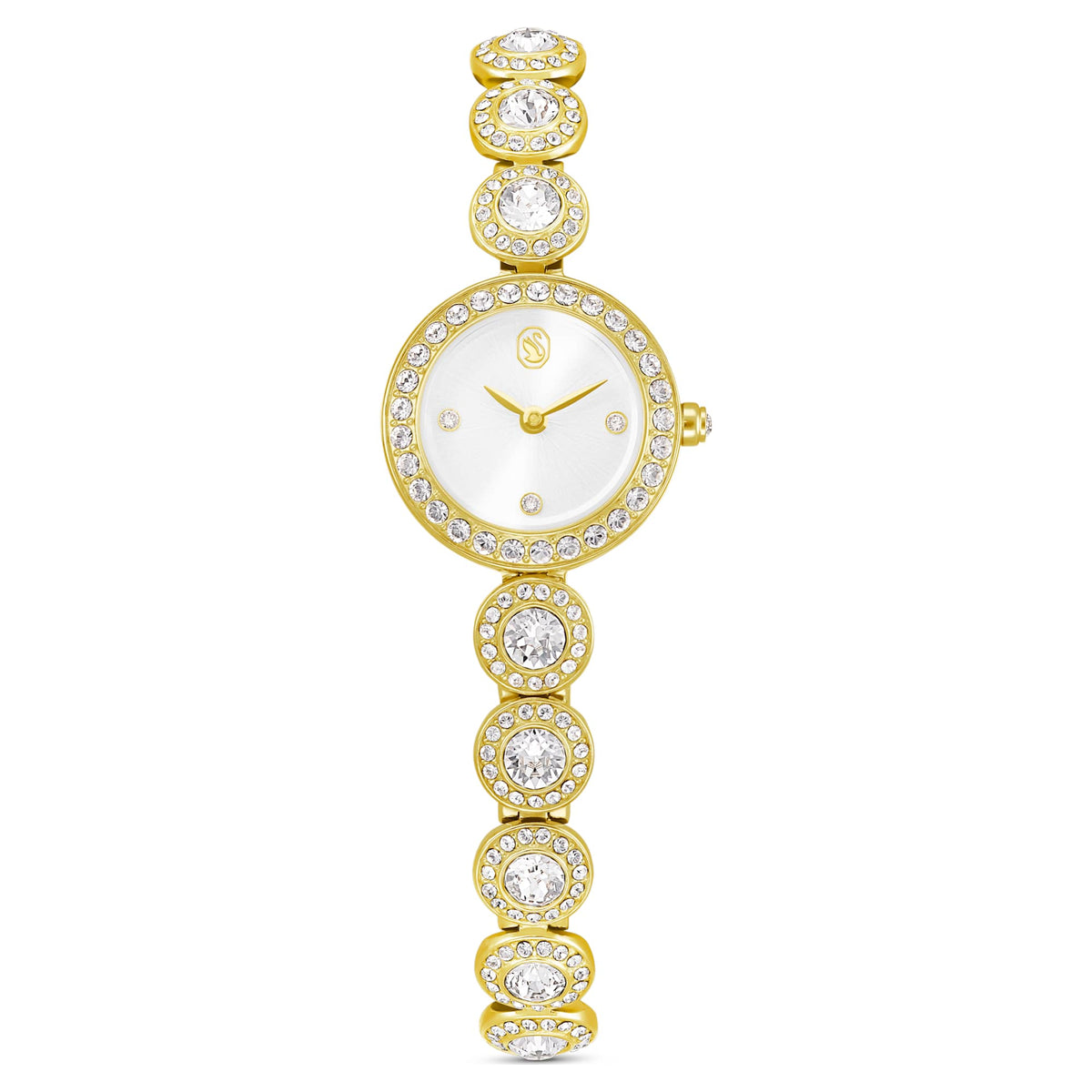 Swarovski Una Angelic Watch Crystal Bracelet Gold Tone Gold-Tone Finish SW5750500