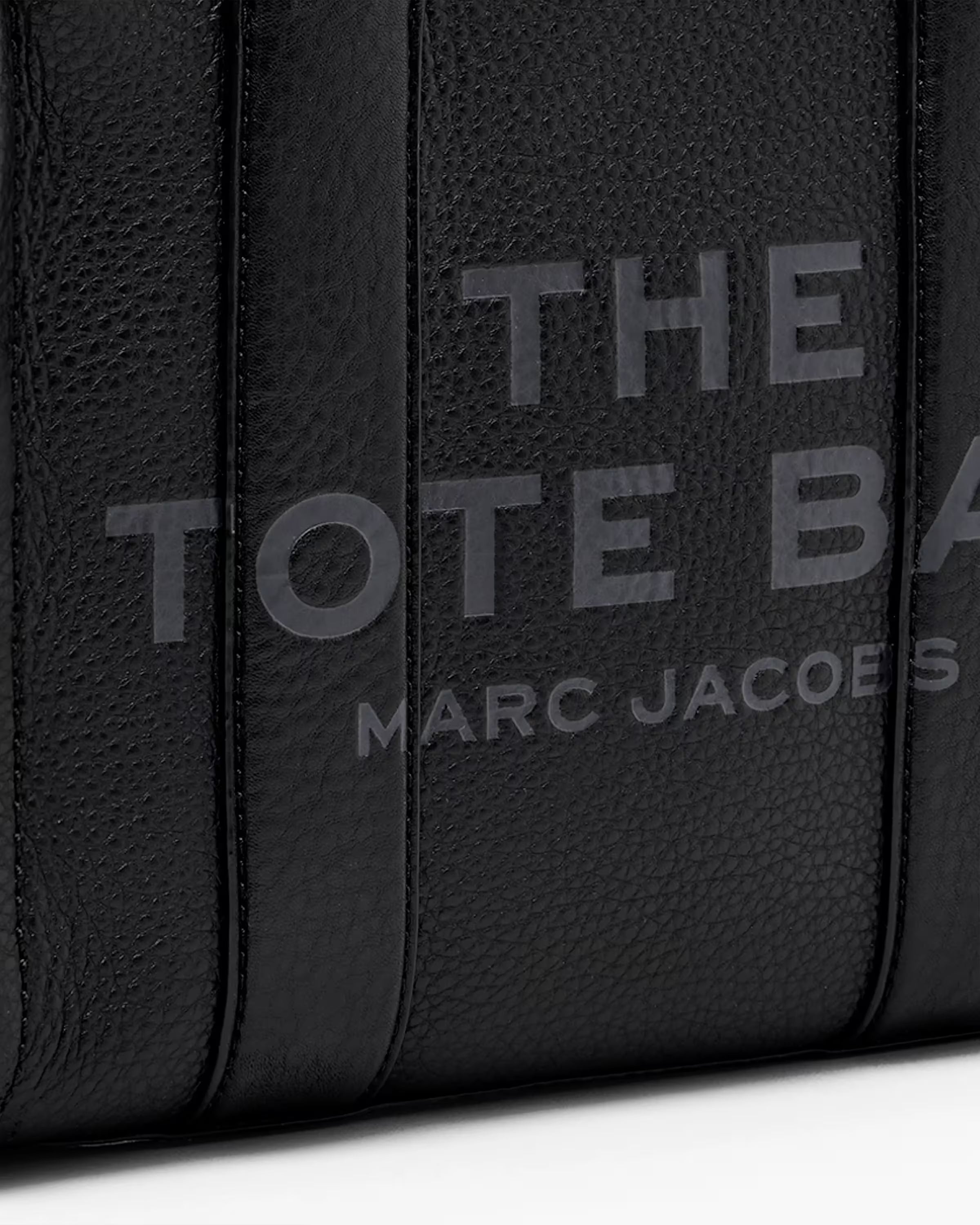 Marc Jacobs The Leather Small Tote Bag Black