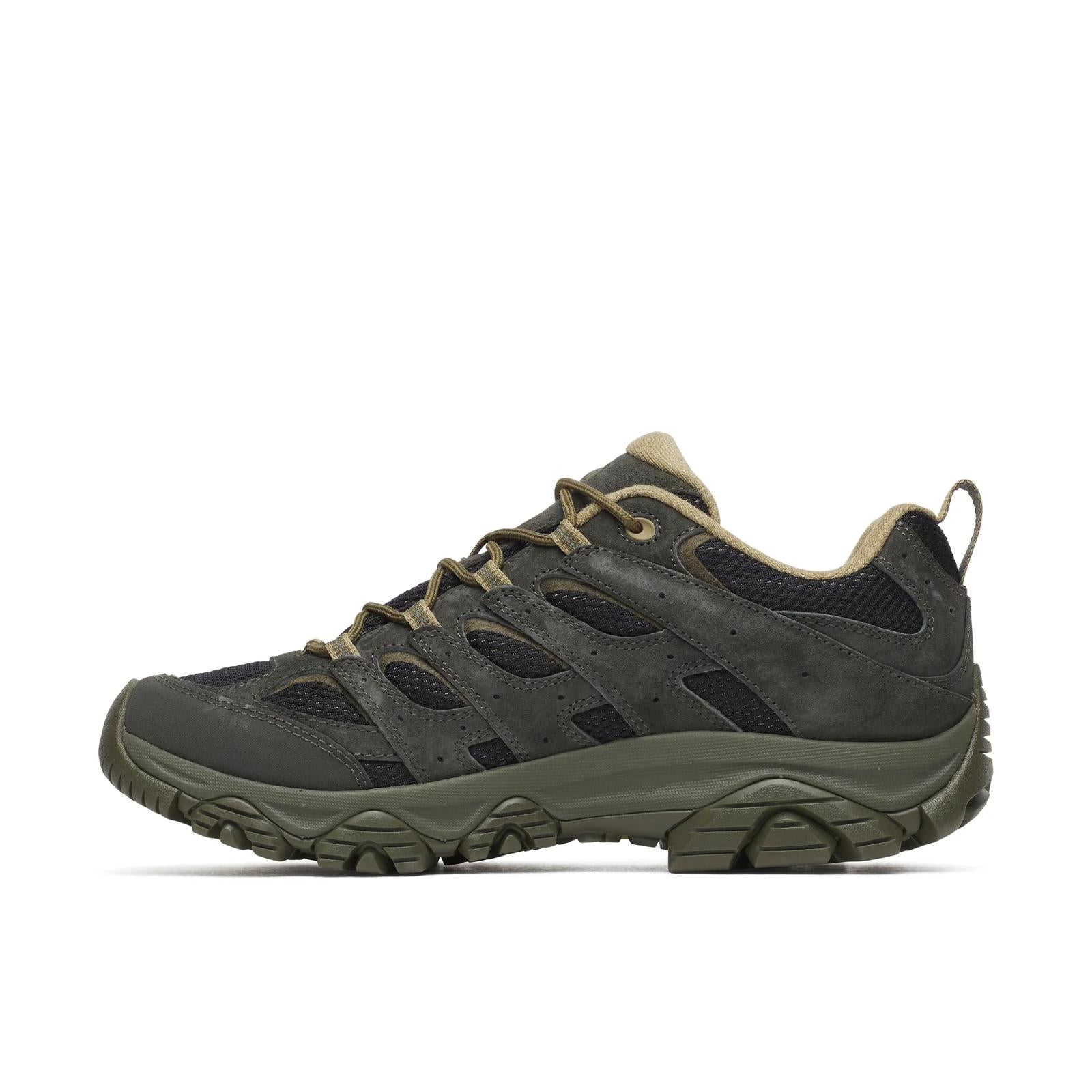 Merrell Men's Moab 3 Wide Width Black/Beluga