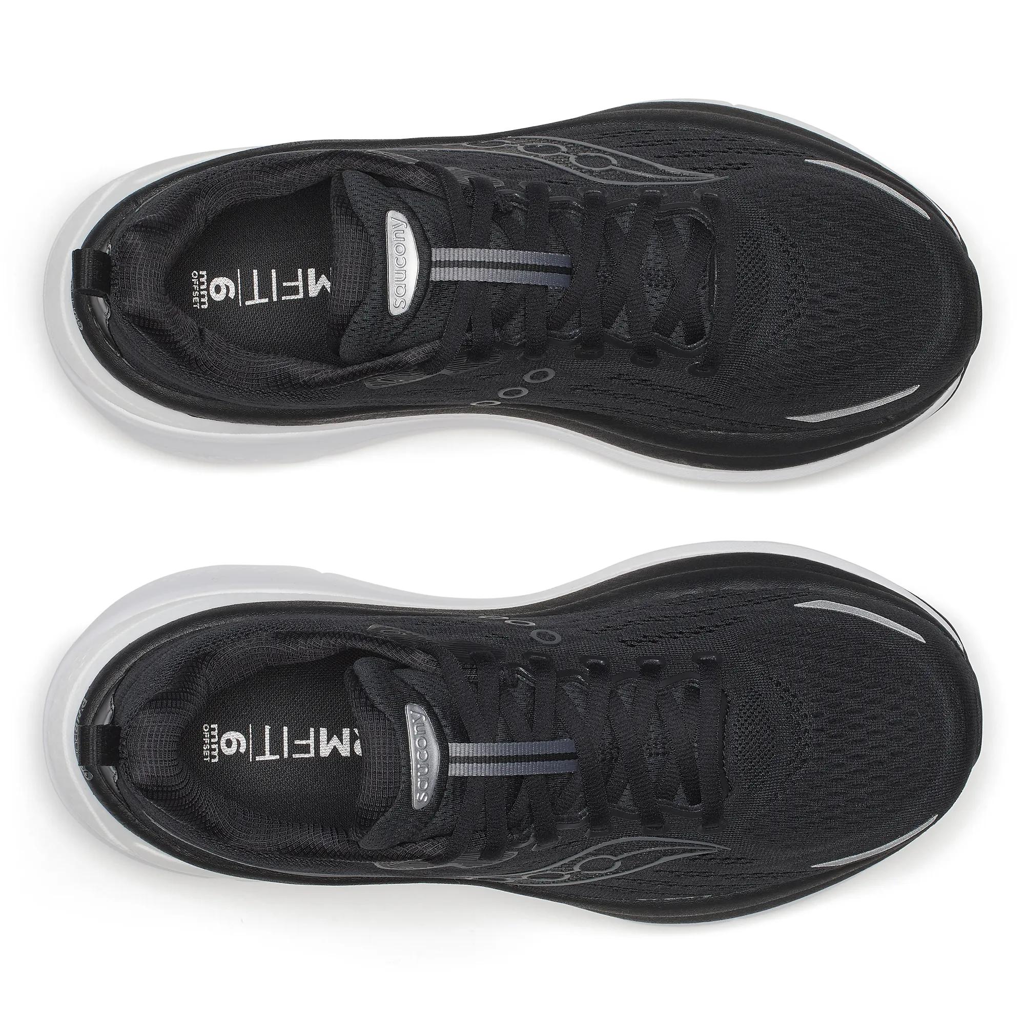 Saucony Men's Hurricane 25 Black | White