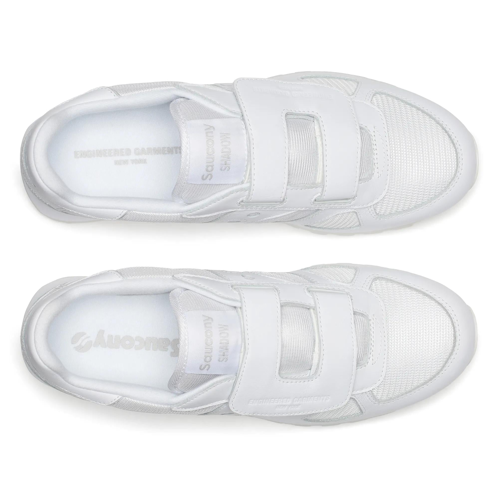 Saucony Engineered Garments X Saucony Shadow Original Velcro White