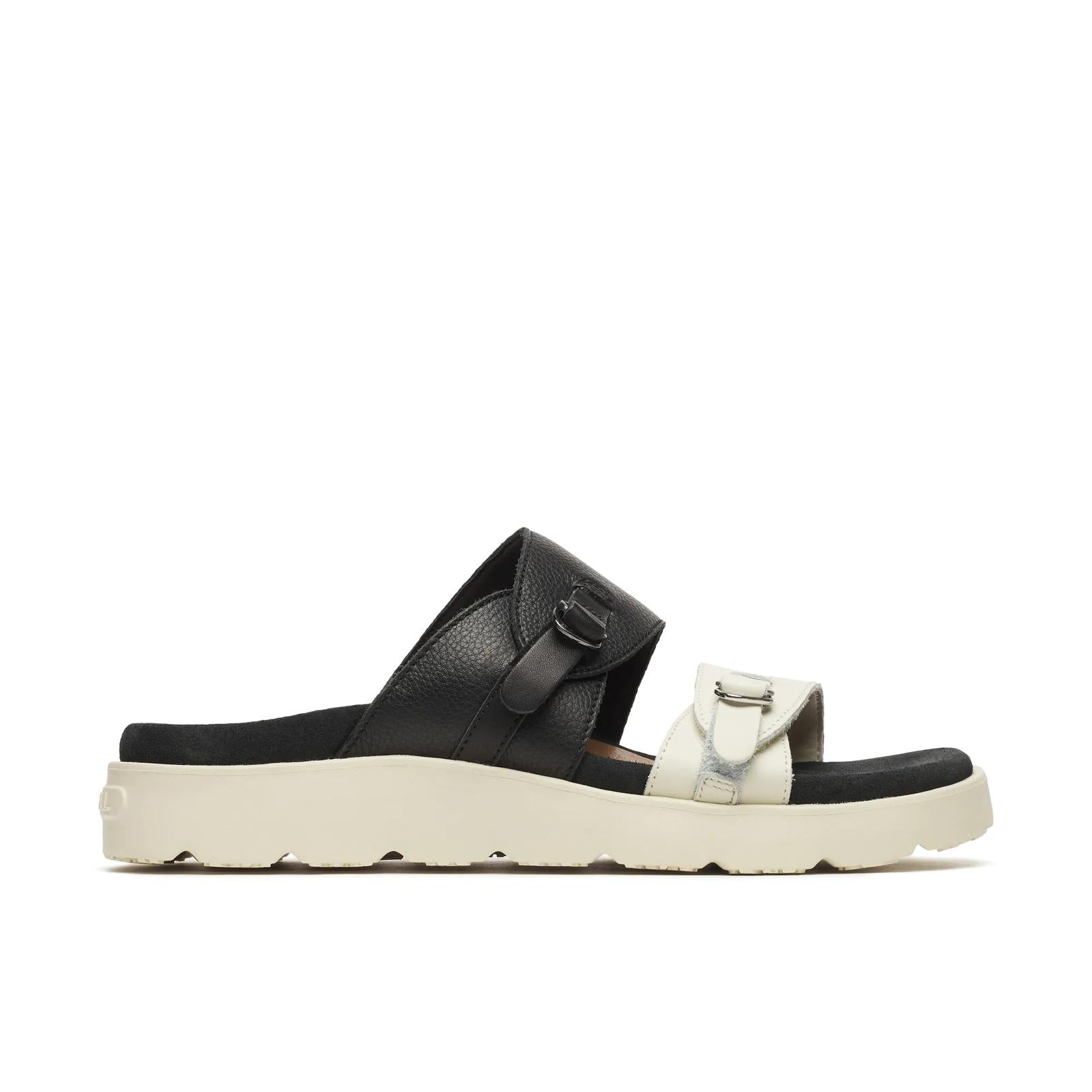 Merrell Women's Fleur Leather Slide Black/Stucco