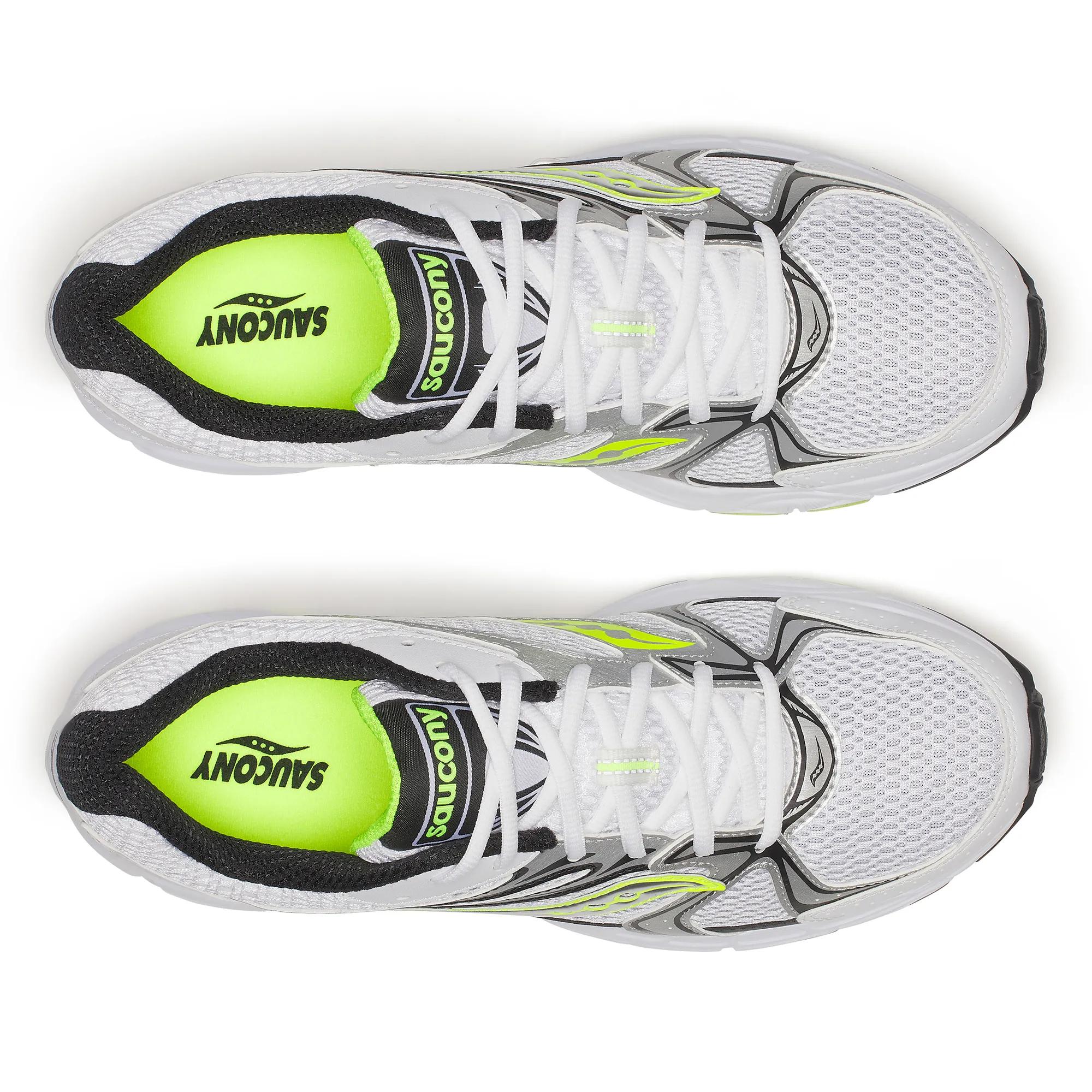 Saucony Ride Millennium White | Silver | Yellow