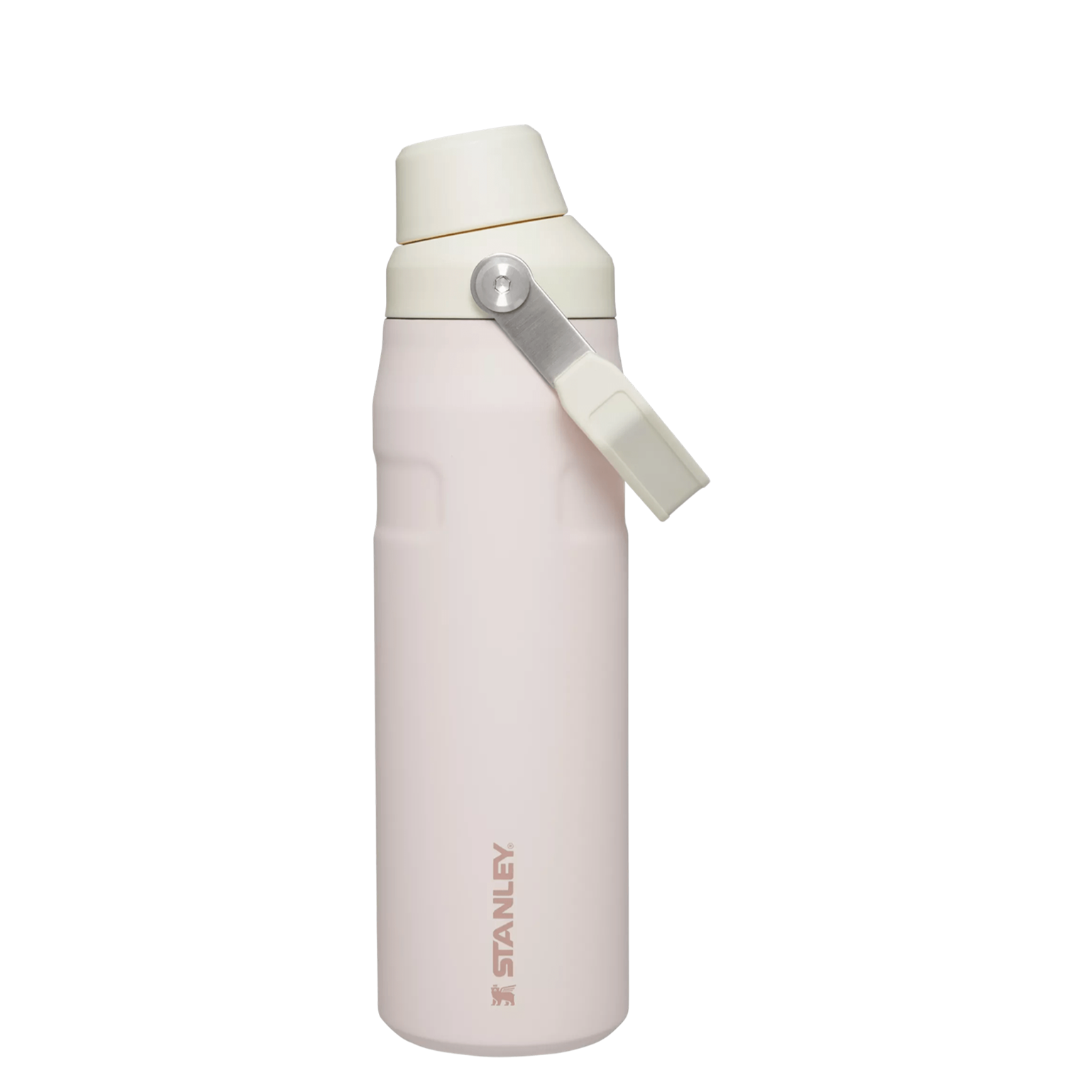 IceFlow Bottle with Fast Flow Lid | 24 OZ Rose Quartz Glimmer Rose Quartz Glimmer