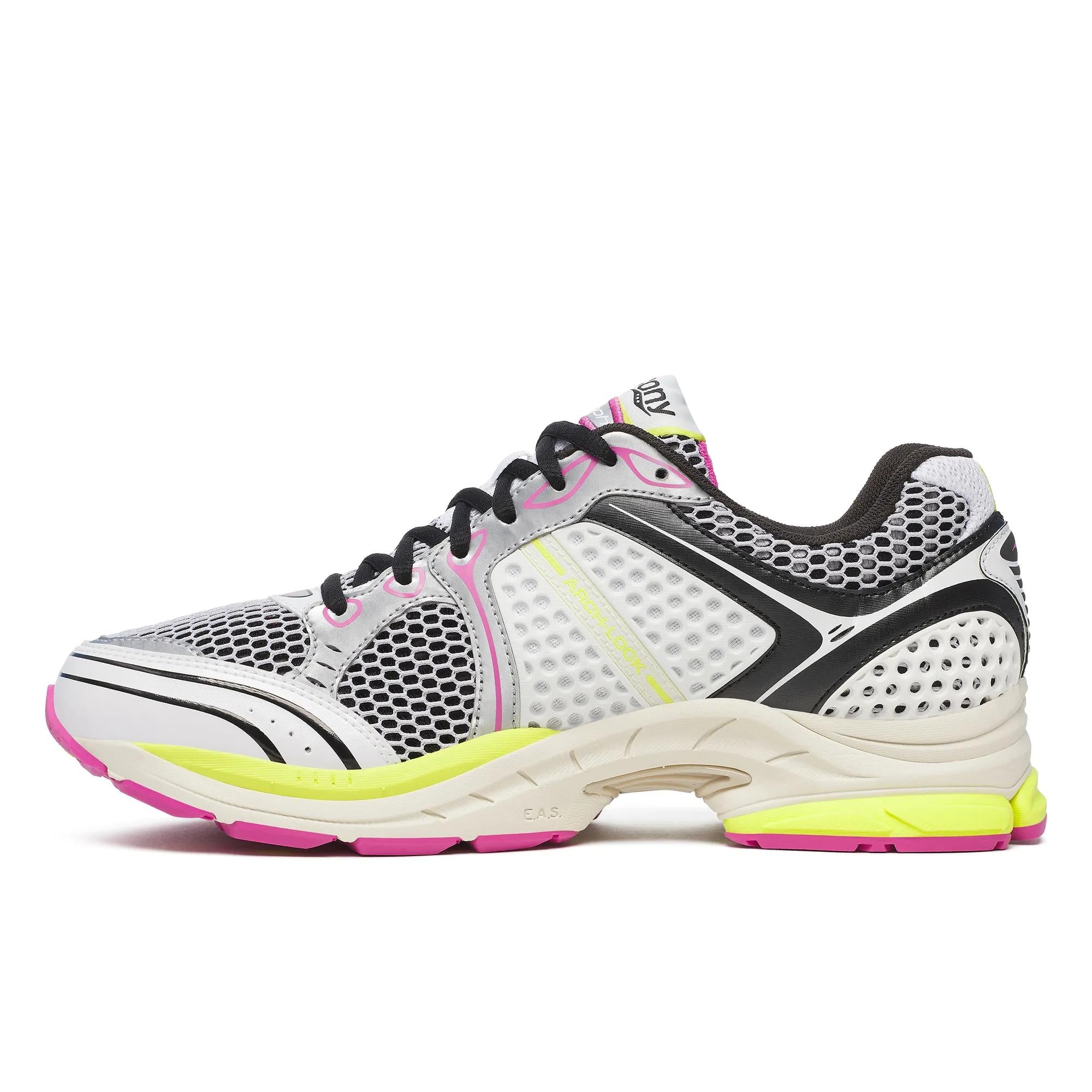 Saucony ProGrid Triumph 4 White | Fluo