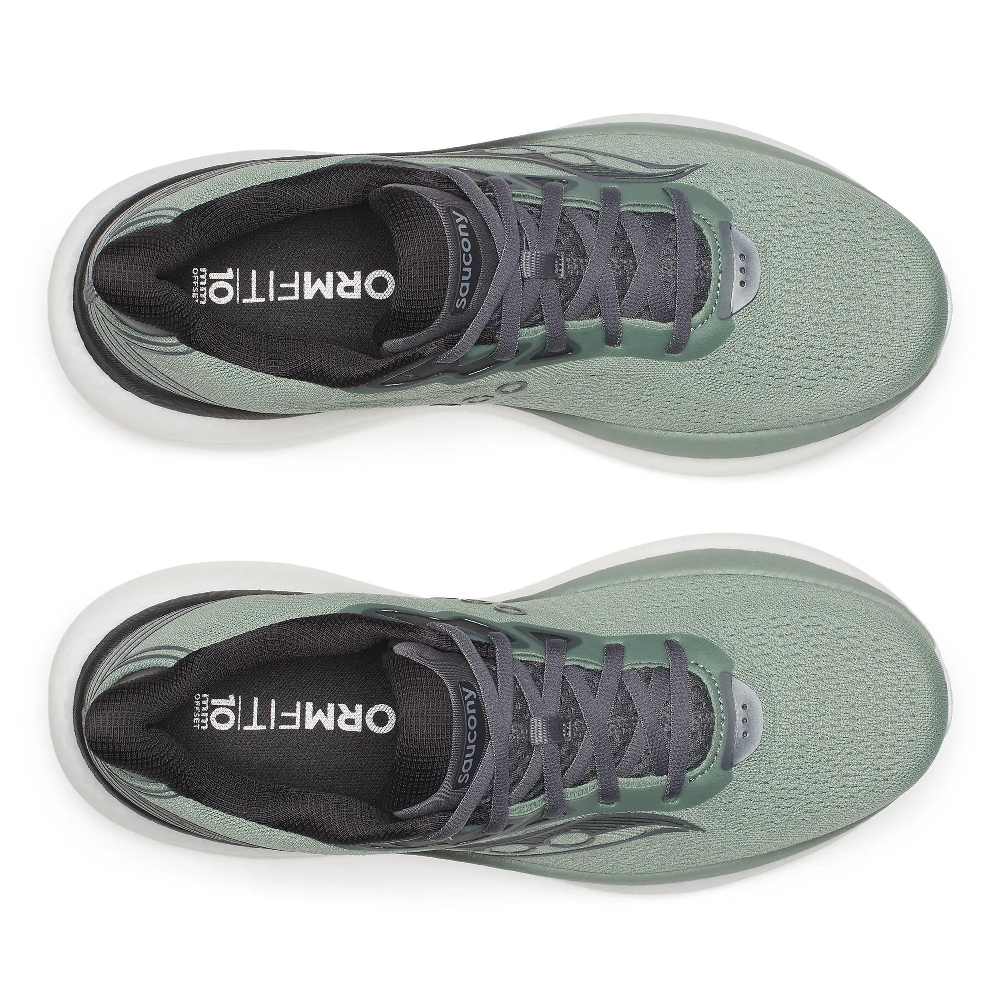 Saucony Men's Triumph 23 Wide Iceberg | Carbon