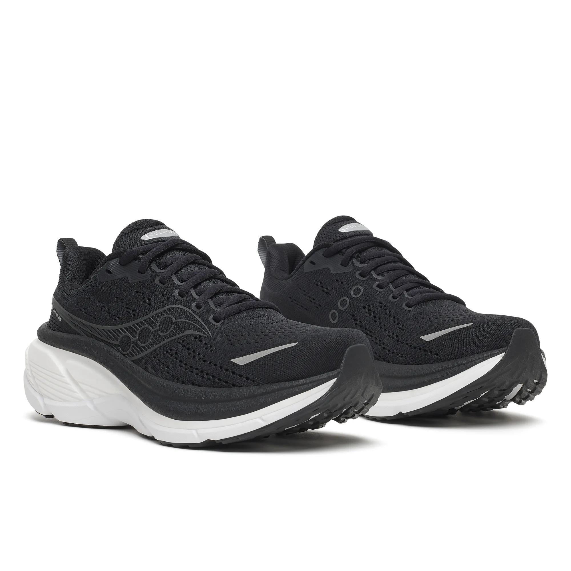 Saucony Women's Hurricane 25 Wide Black | White