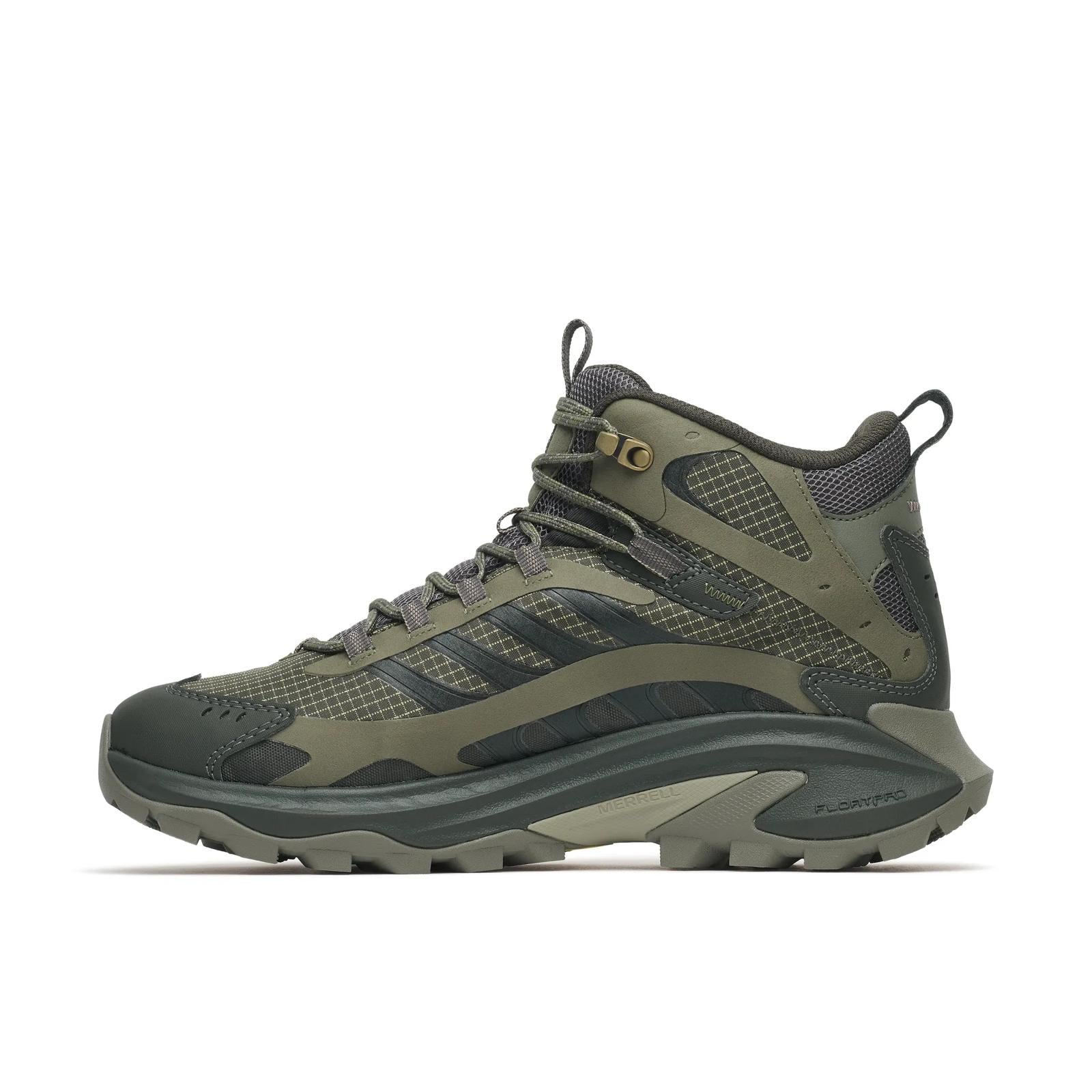 Merrell Men's Moab Speed 2 Mid GORE-TEX Olive