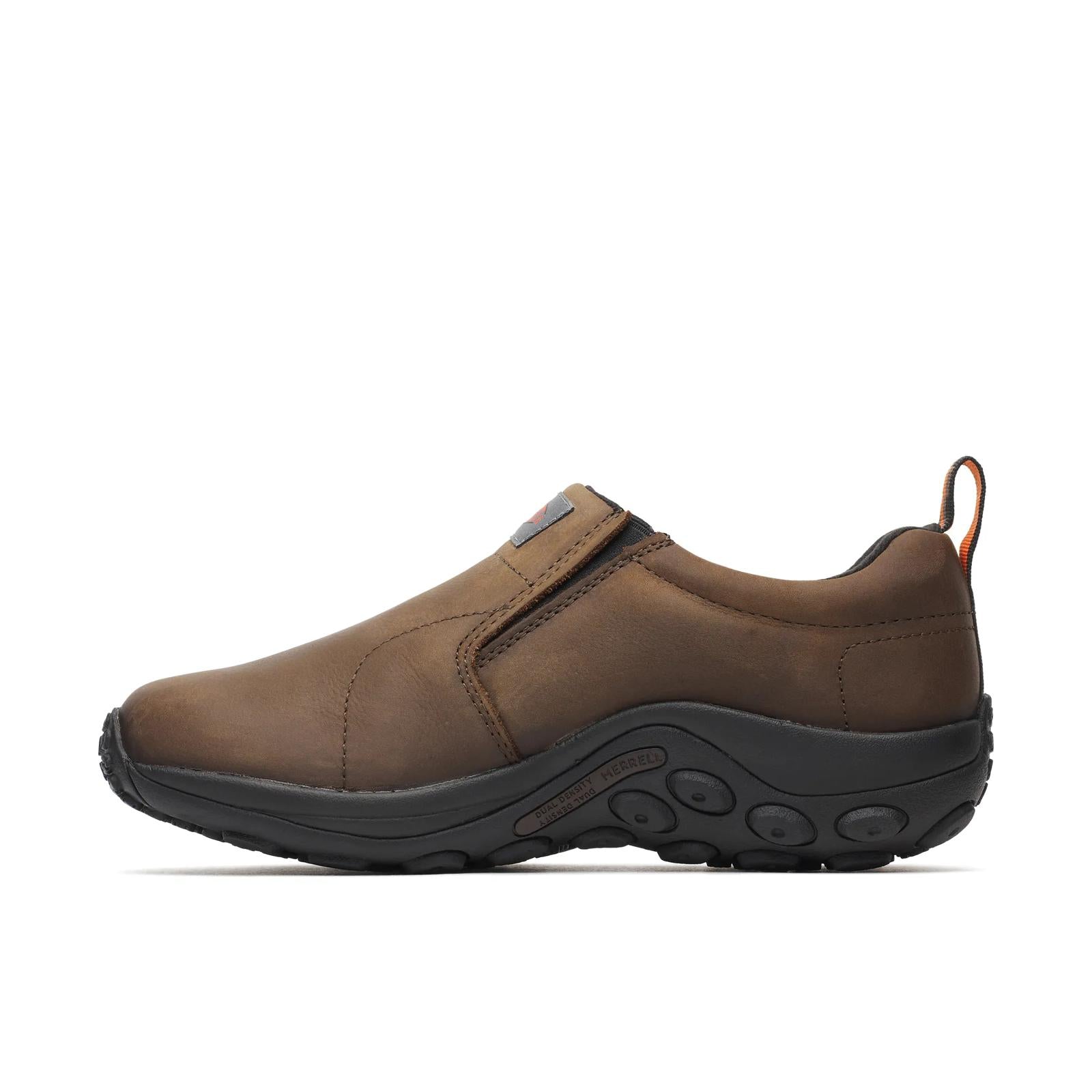 Merrell Men's Jungle Moc Leather SR Work Shoe Wide Width Espresso