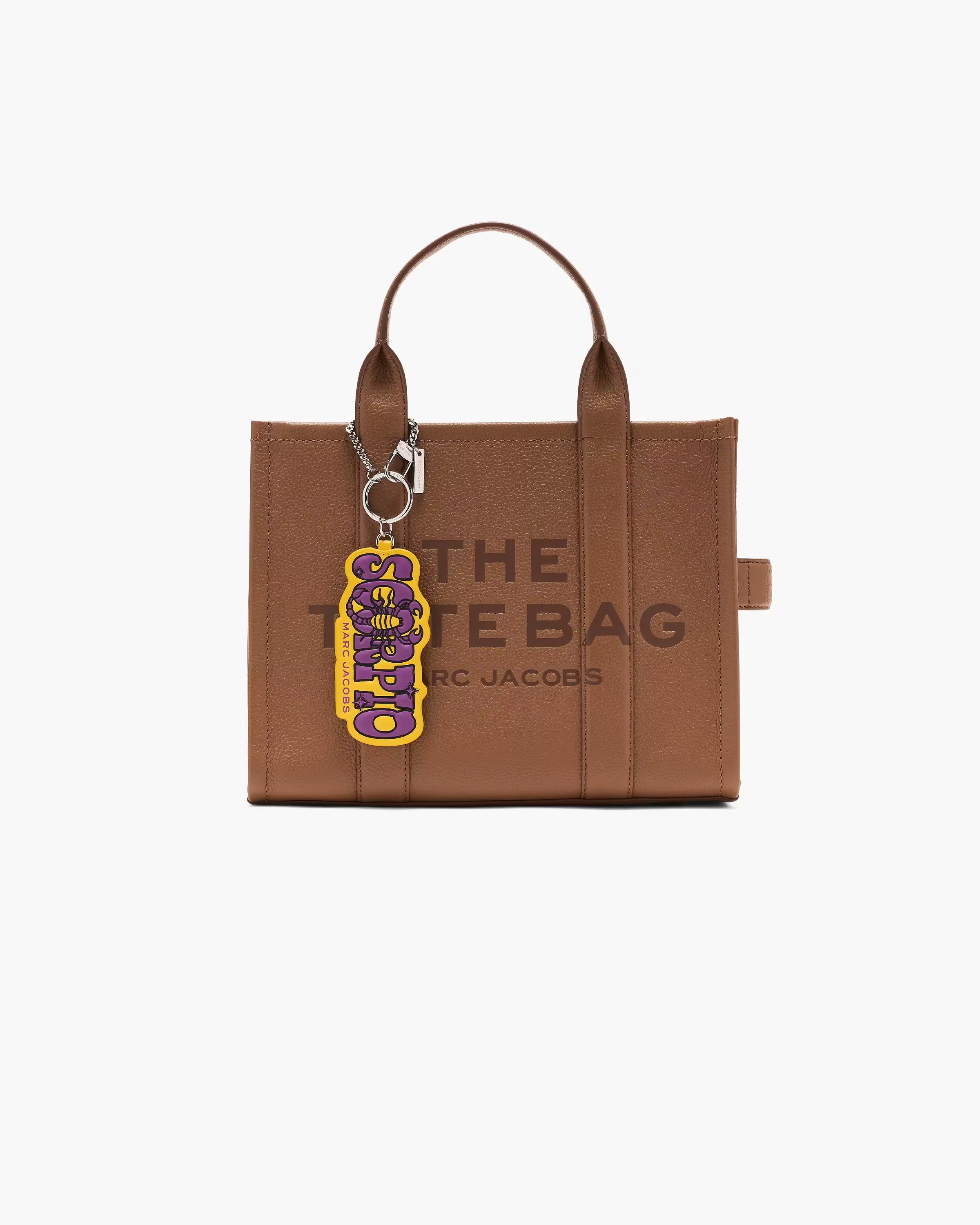 Marc Jacobs The Thin Outline Logo Webbing Strap Rose Multi