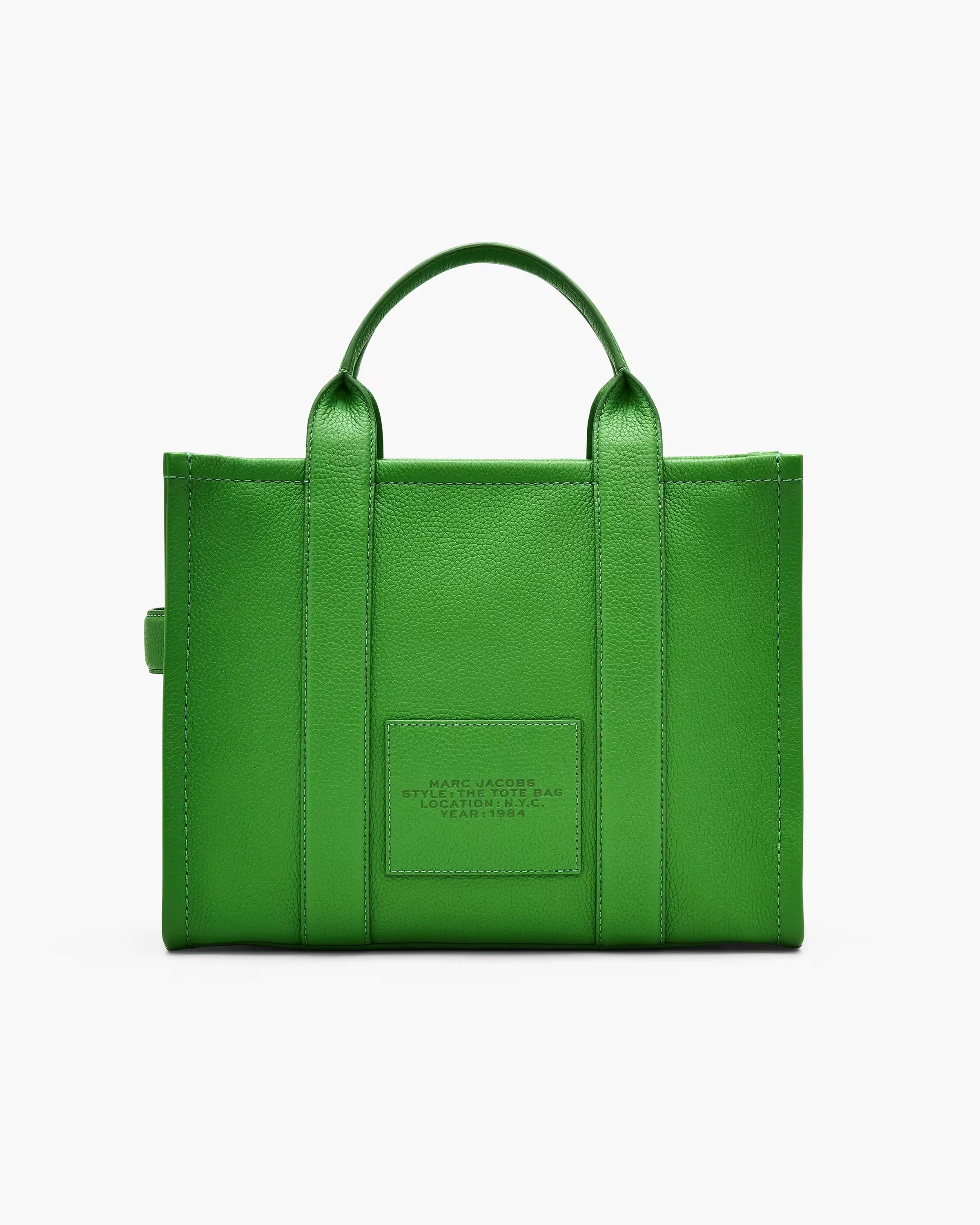 Marc Jacobs The Leather Medium Tote Bag Kiwi