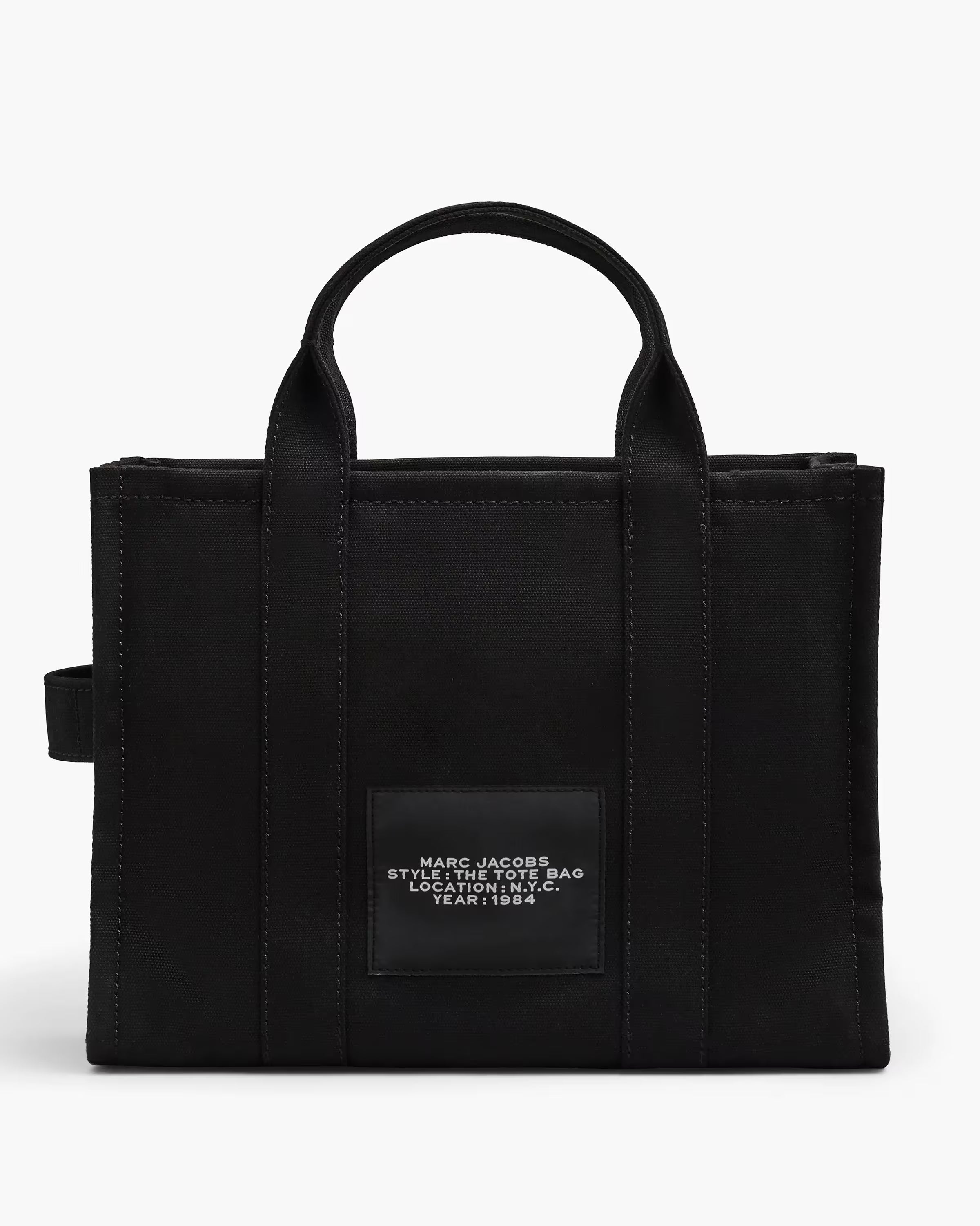 Marc Jacobs The Thin Outline Logo Webbing Strap Rose Multi