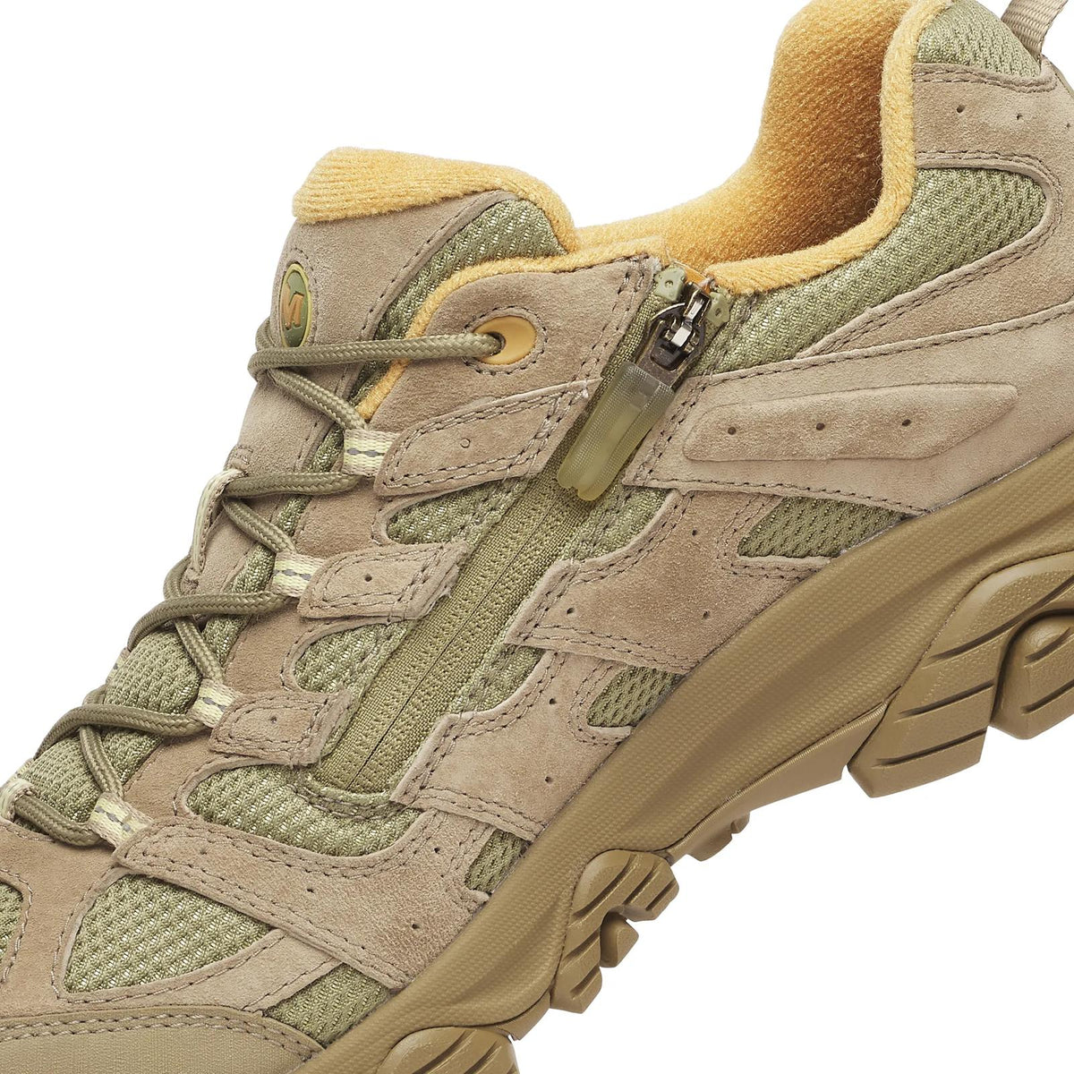 Merrell Men's Moab 3 Ready Zip Drab