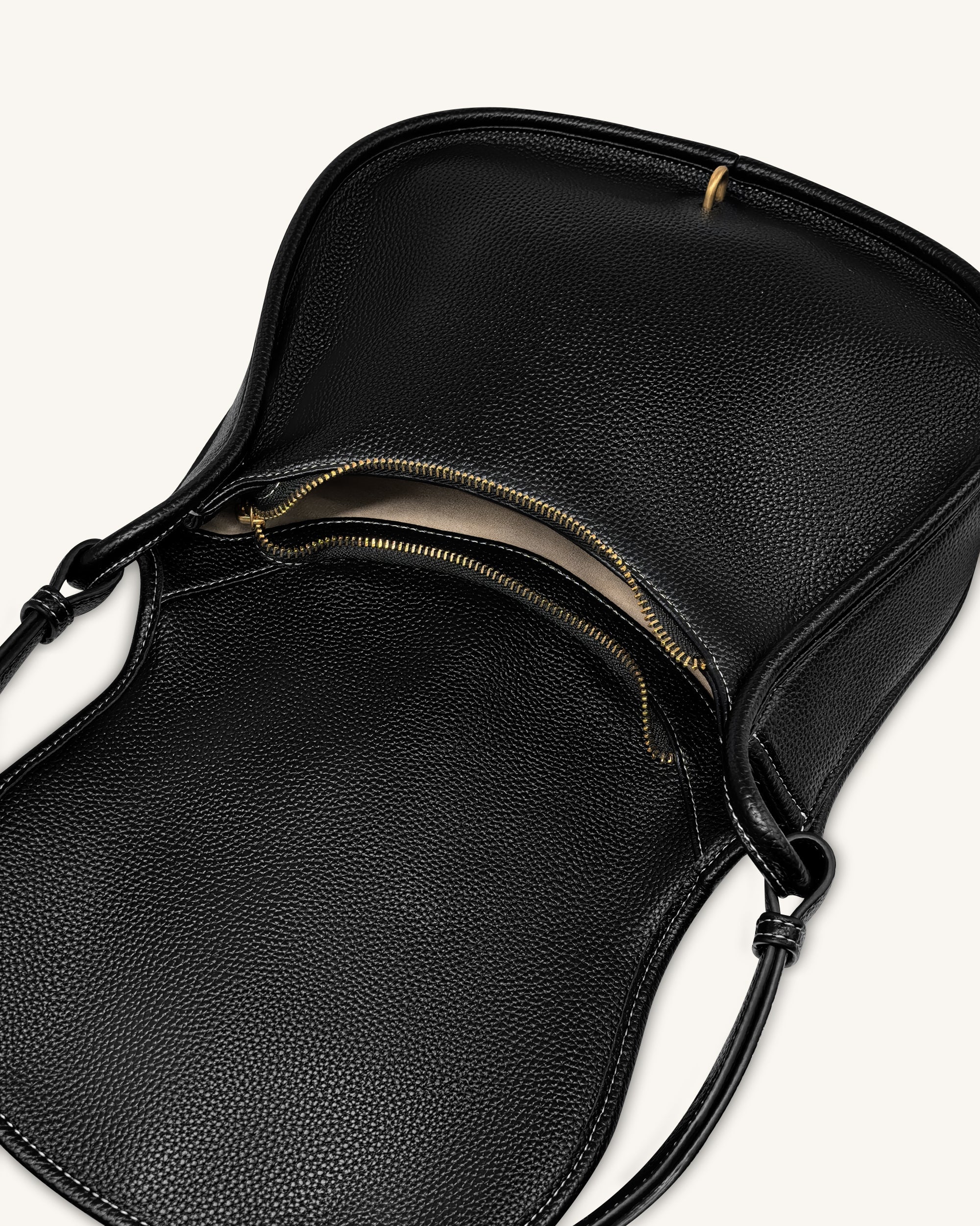 Jw Pei Arla Small Hobo Bag Black Pebbled