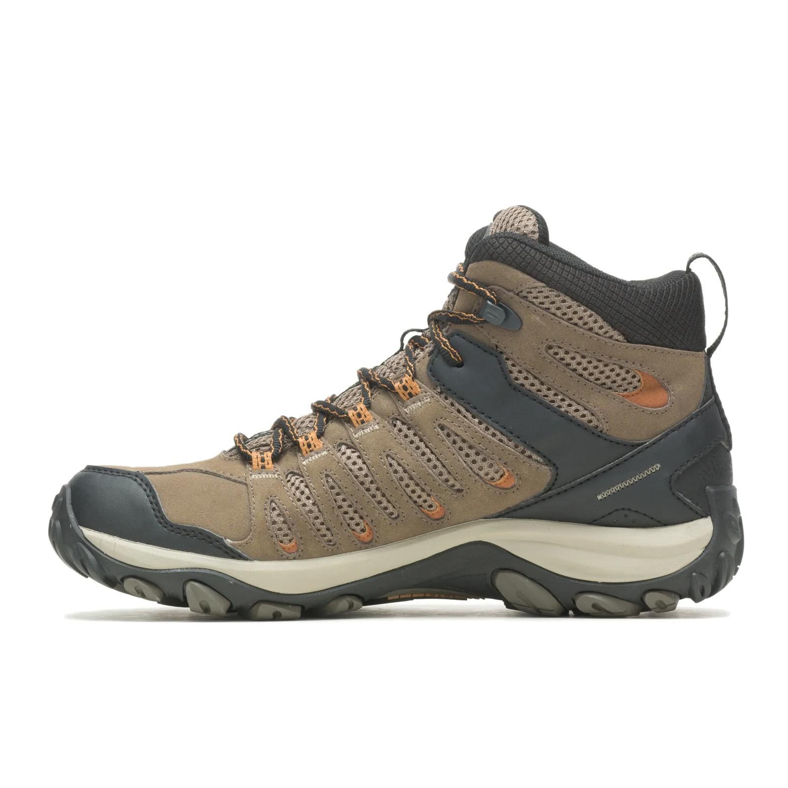Merrell Men's Crosslander 3 Mid Waterproof Boulder/Brindle