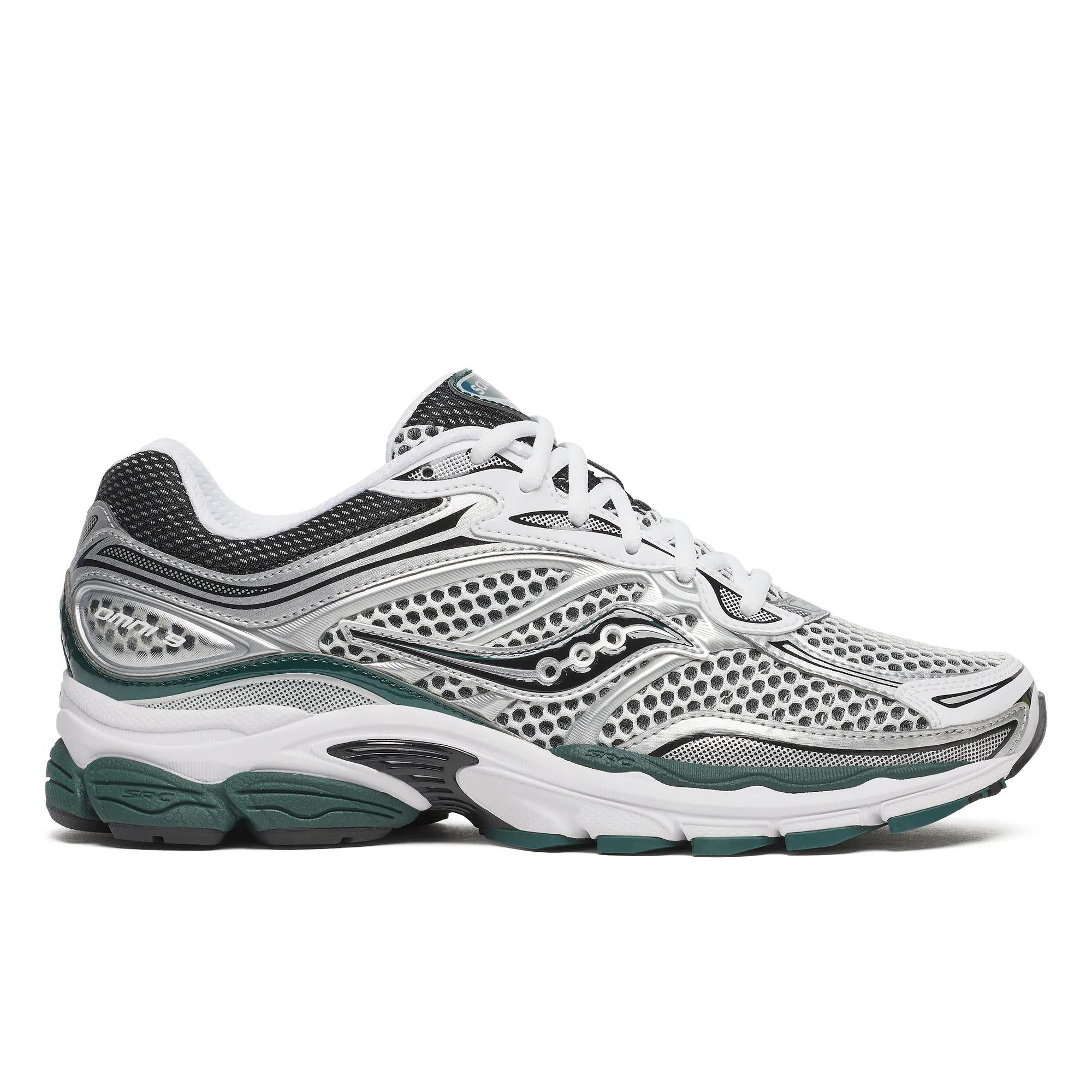 Saucony ProGrid Omni 9 White | Pine Green