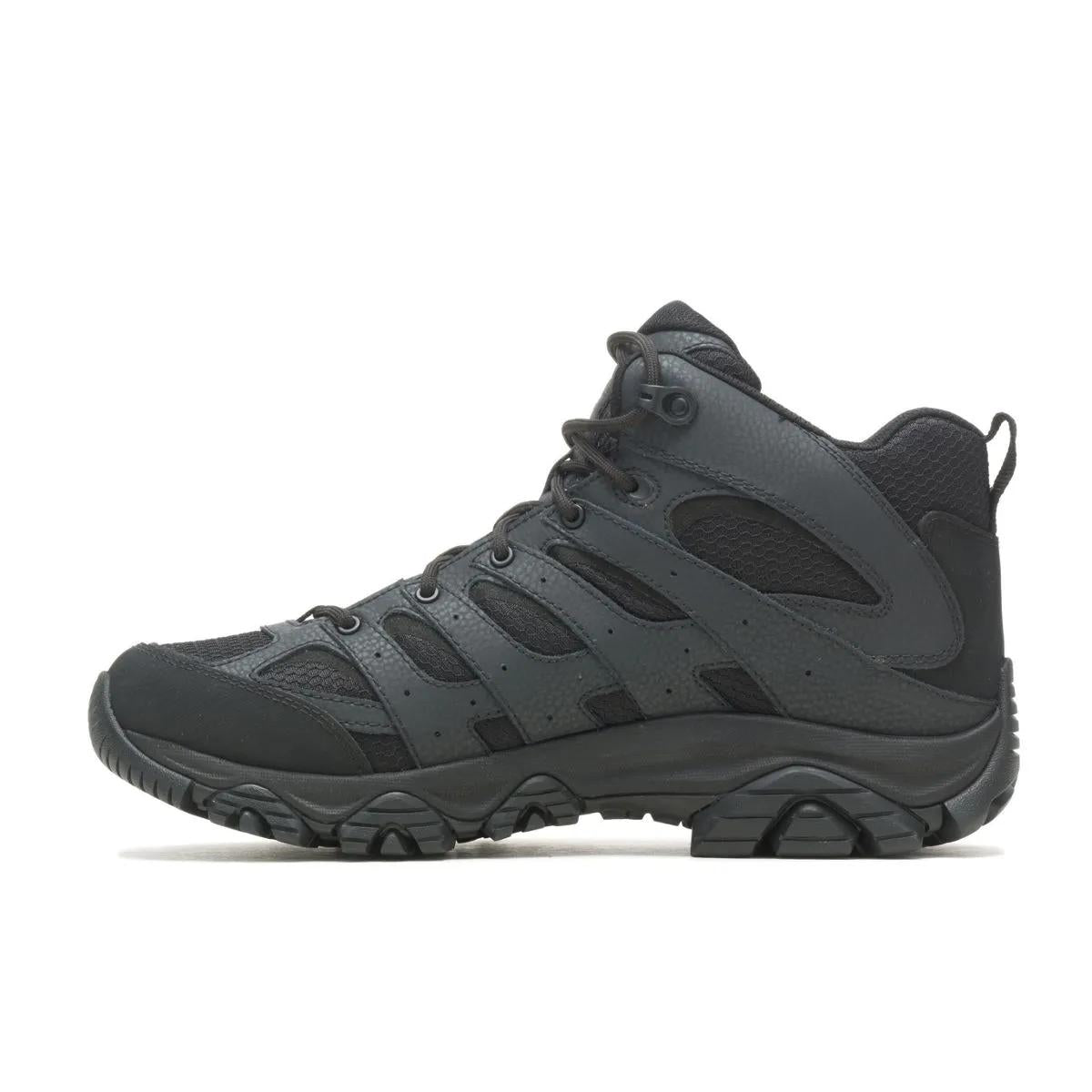 Merrell Men's Moab 3 Mid Tactical Waterproof Black