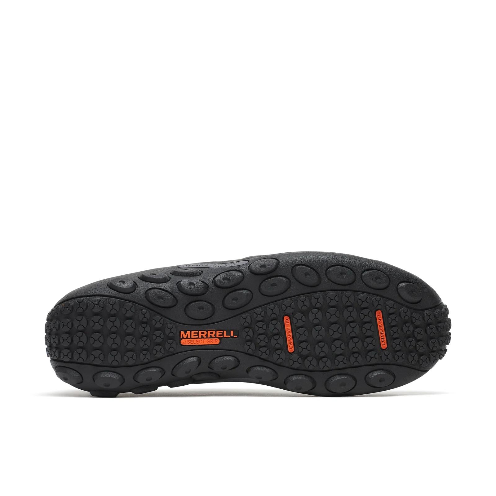 Merrell Men's Jungle Moc Leather Comp Toe Work Shoe Wide Width Black