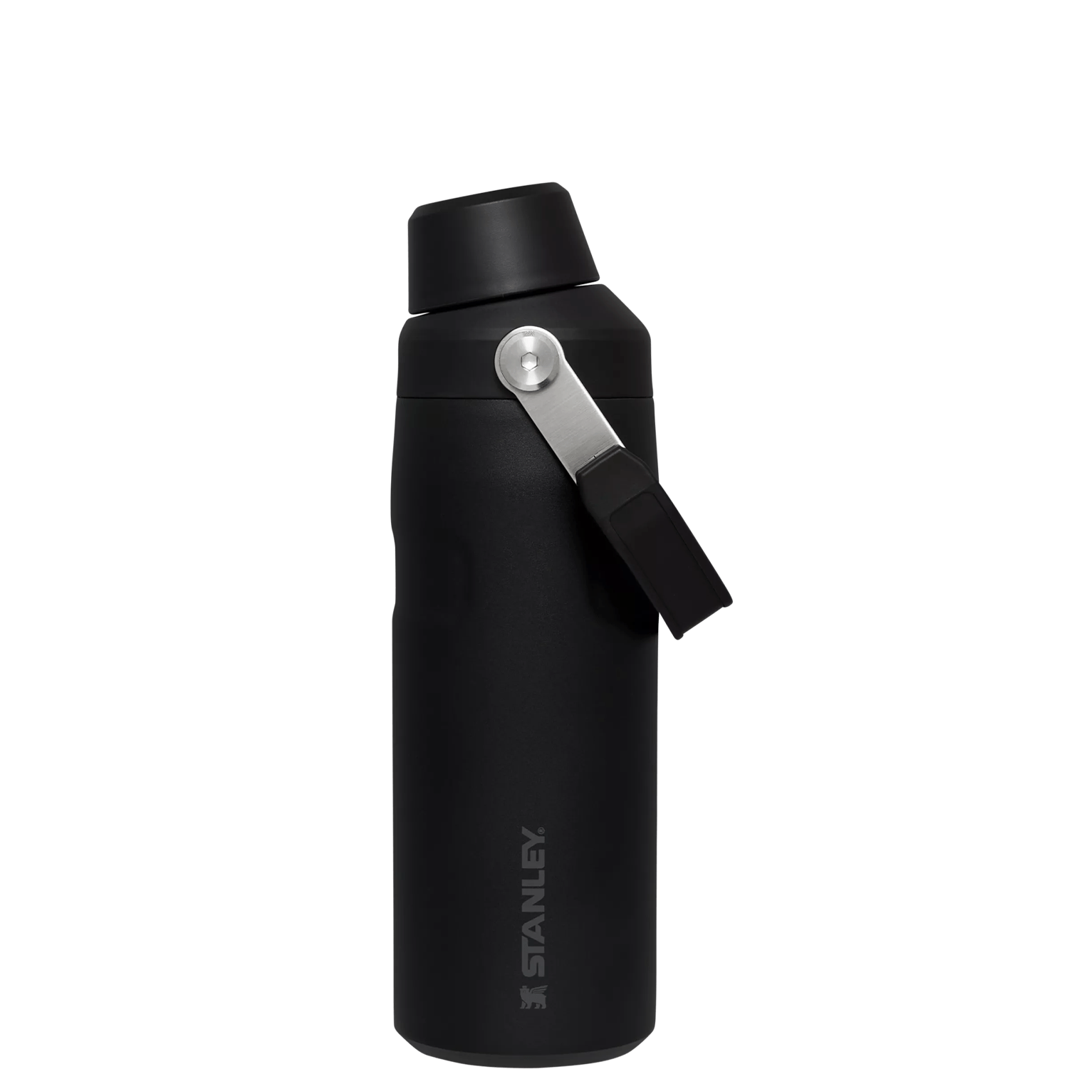 IceFlow Bottle with Fast Flow Lid | 16 OZ Black 2.0 Black 2.0