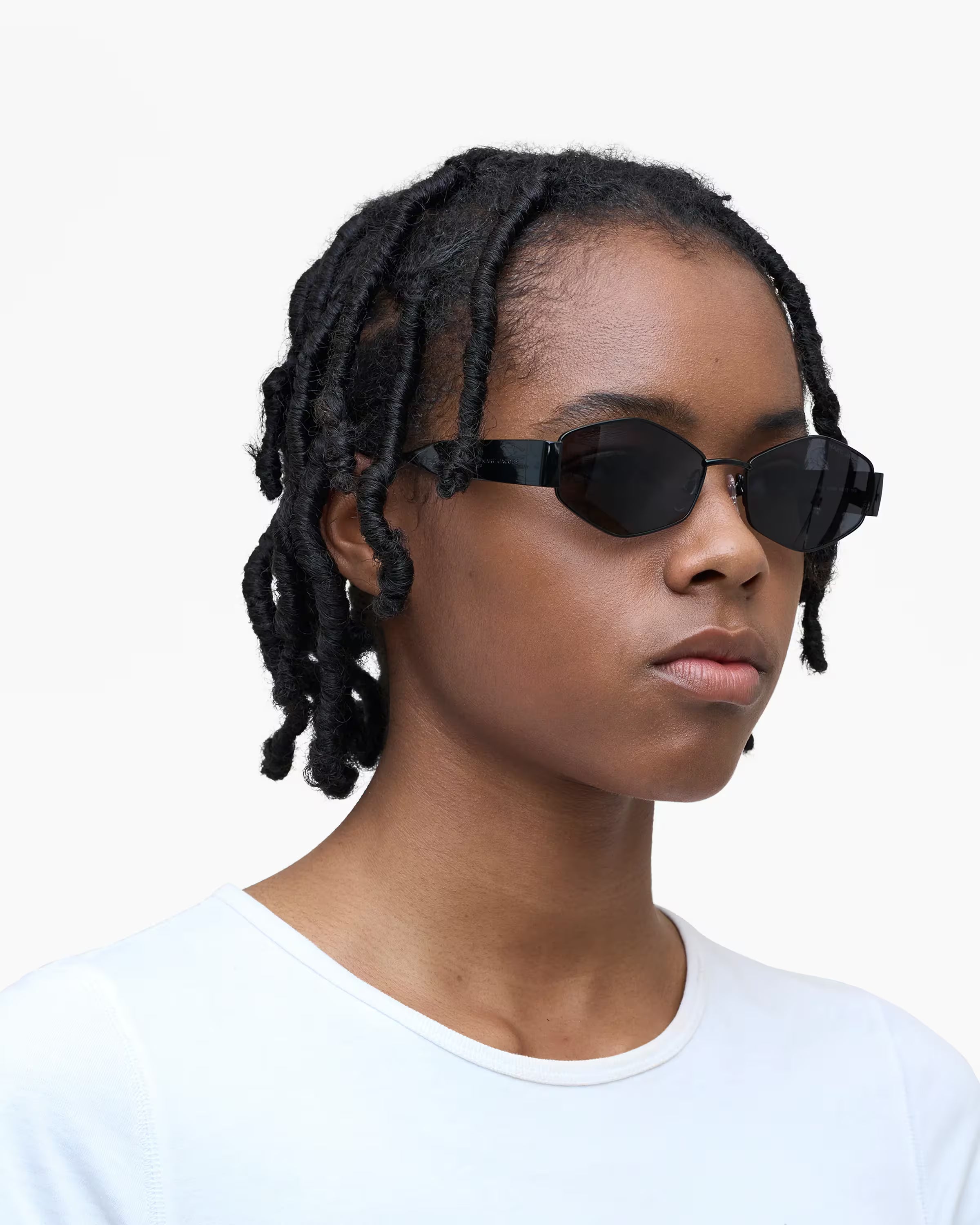 Marc Jacobs The Triangle Sunglasses Black