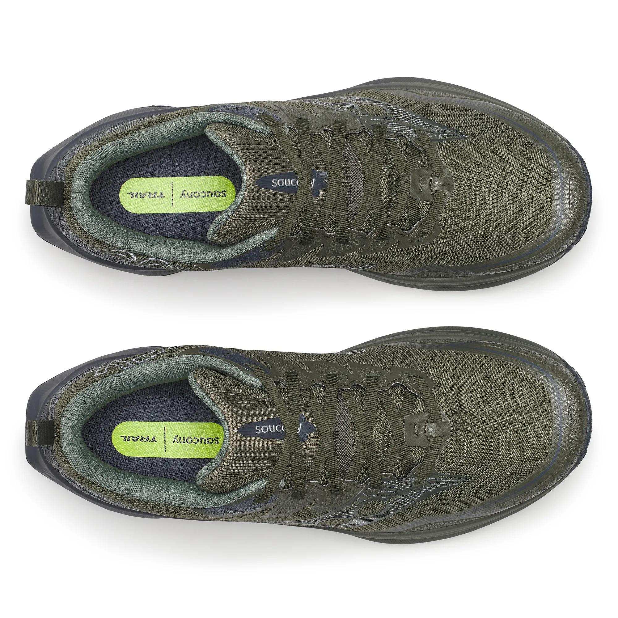 Saucony Men's Peregrine 16 GTX Fatigue | Ebony