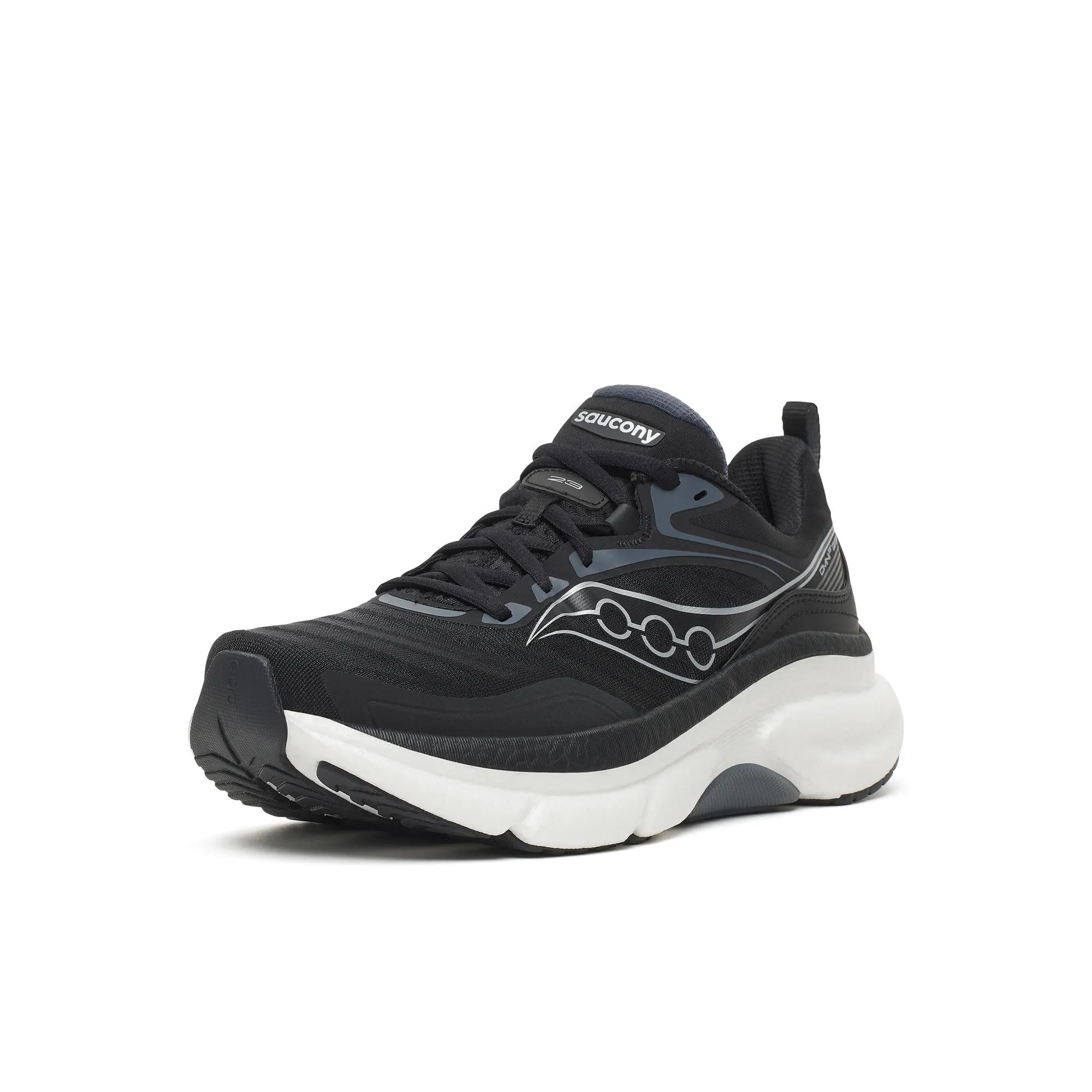 Saucony Men's Omni 23 ST Wide Black | Silver