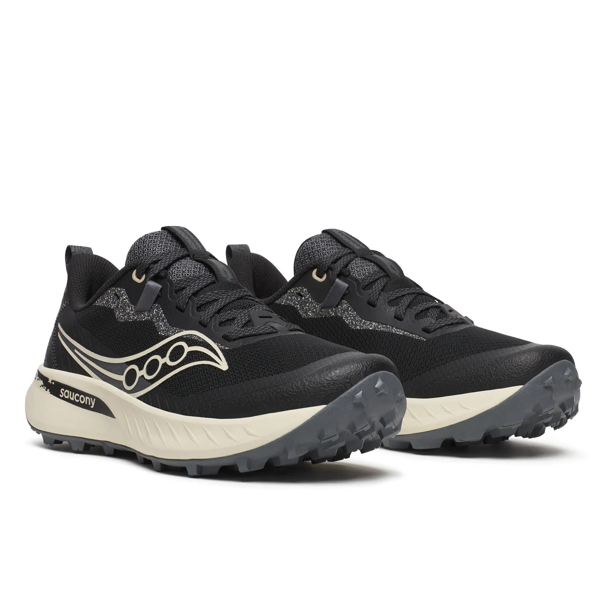 Saucony Women's Peregrine 15 Wide Black | Pearl