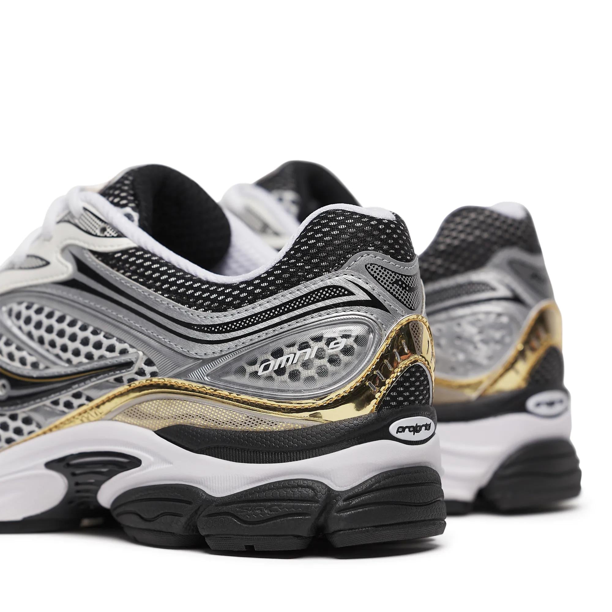 Saucony ProGrid Omni 9 Silver | Gold