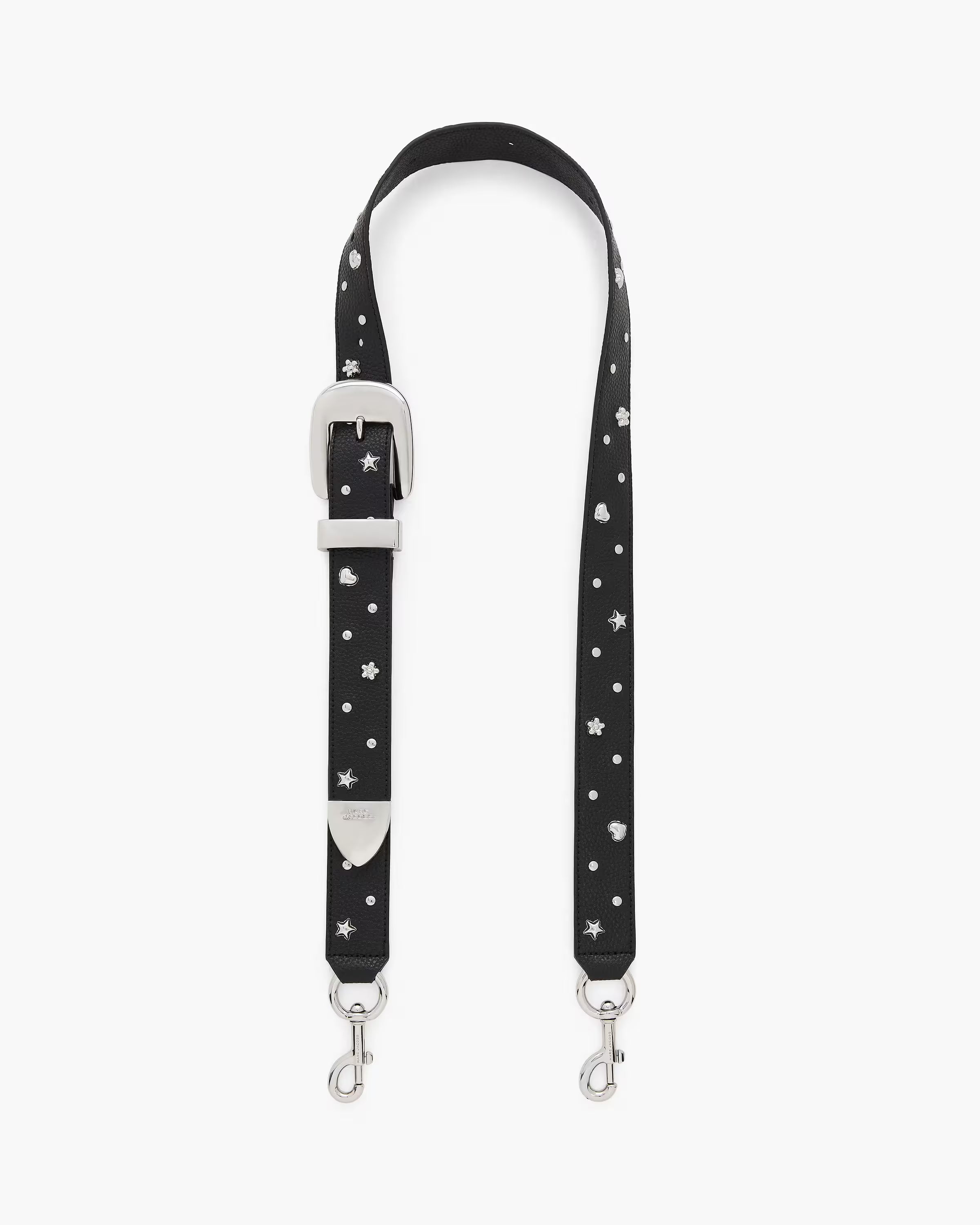 Marc Jacobs The Mini Icon Stud Leather Strap Black Multi