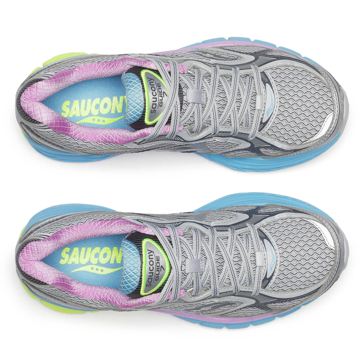 Saucony Women's ProGrid Guide 7 Grey | Aqua