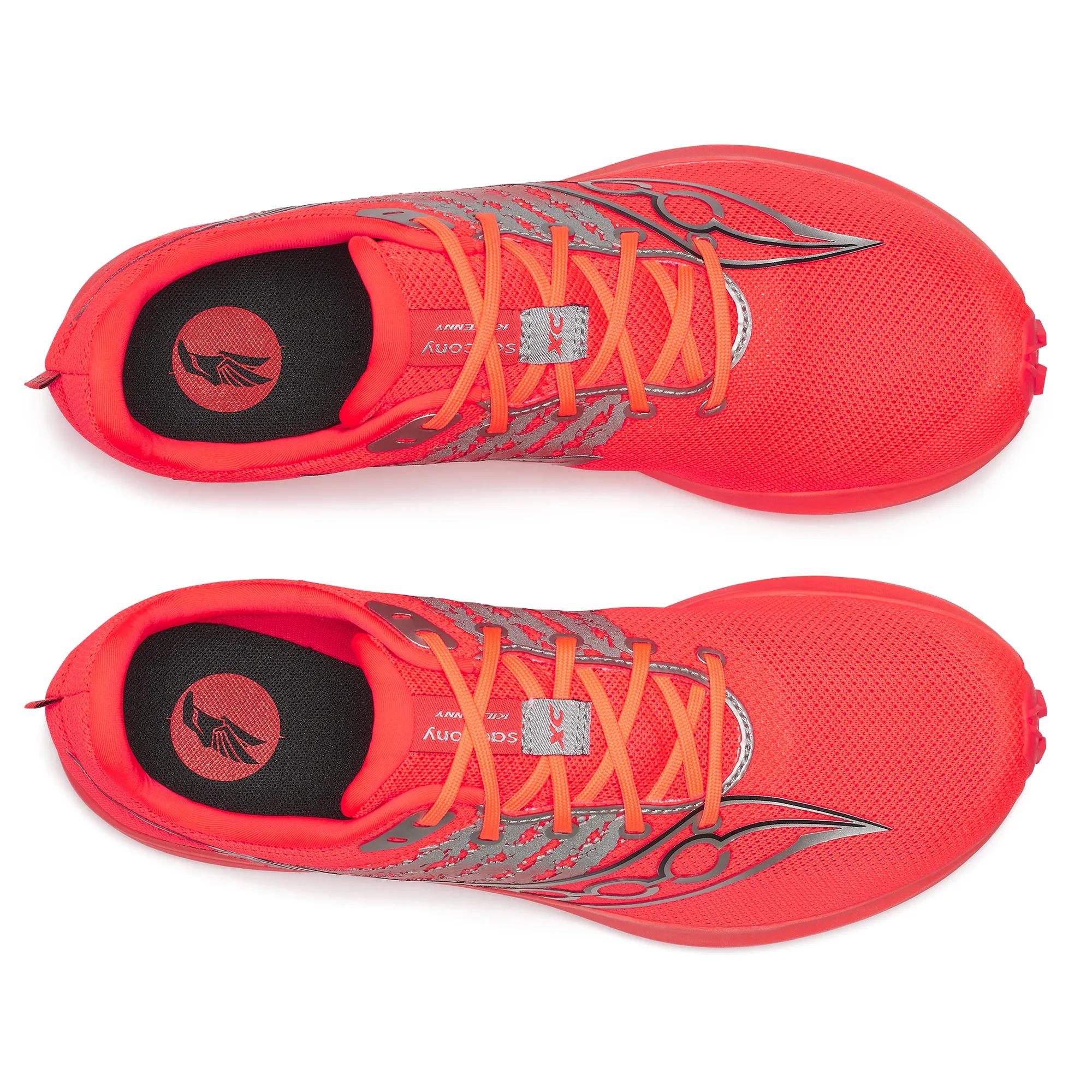 Saucony Kilkenny XC10 Spike ViZiRed | Silver