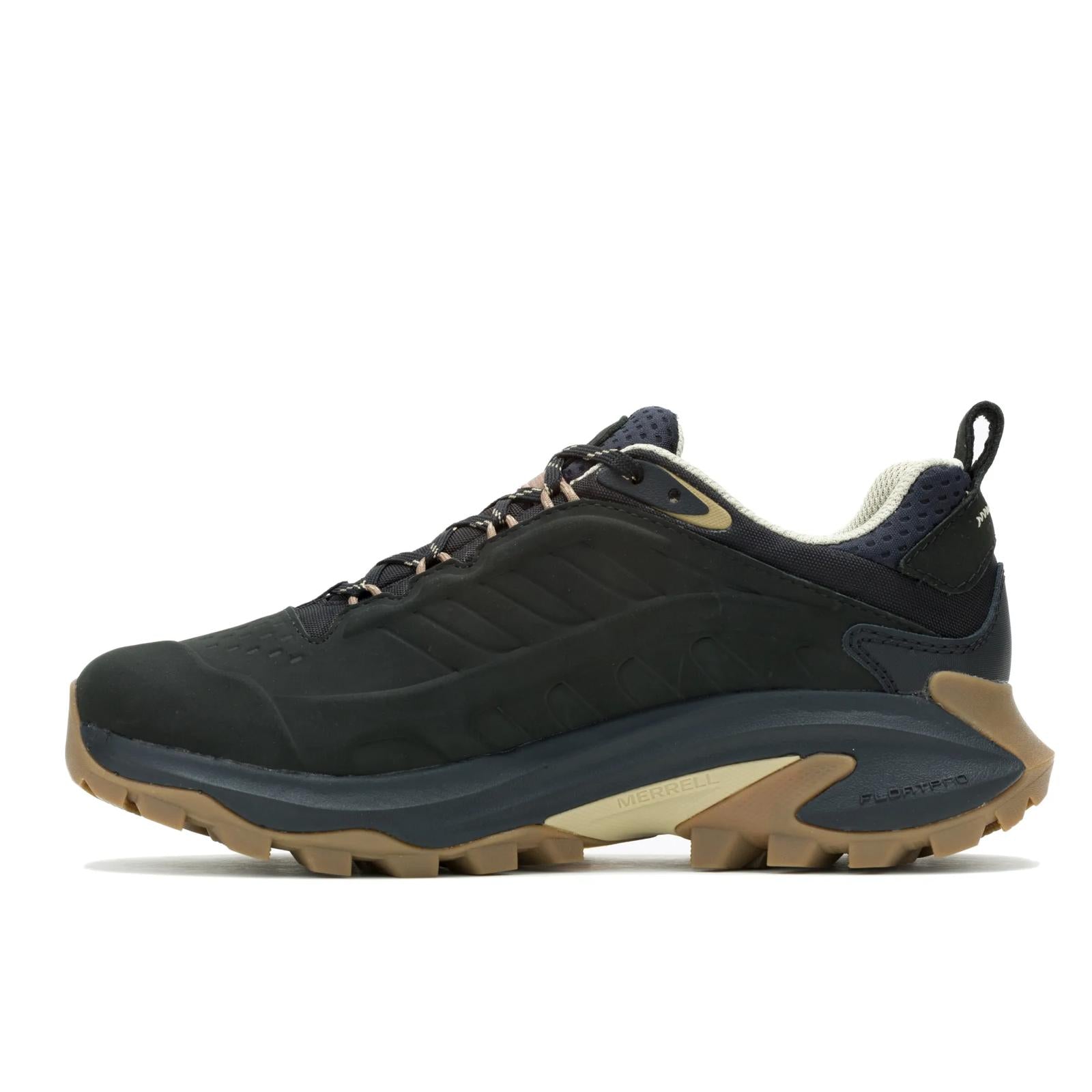 Merrell Women's Moab Speed 2 Leather Waterproof Black