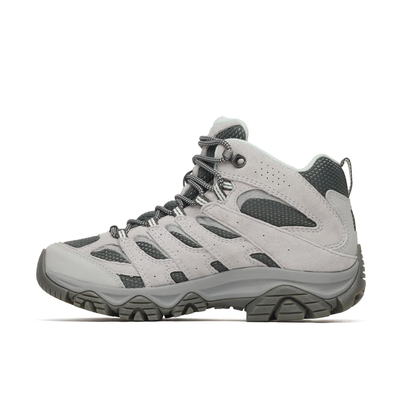 Merrell Women's Moab 3 Mid Waterproof Wide Width Alloy