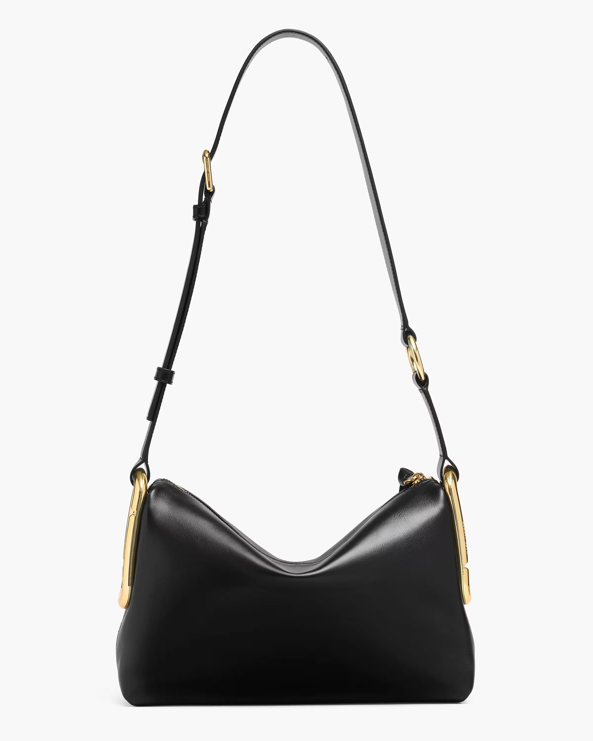 Marc Jacobs The Thin Outline Logo Webbing Strap Wolf Grey Multi