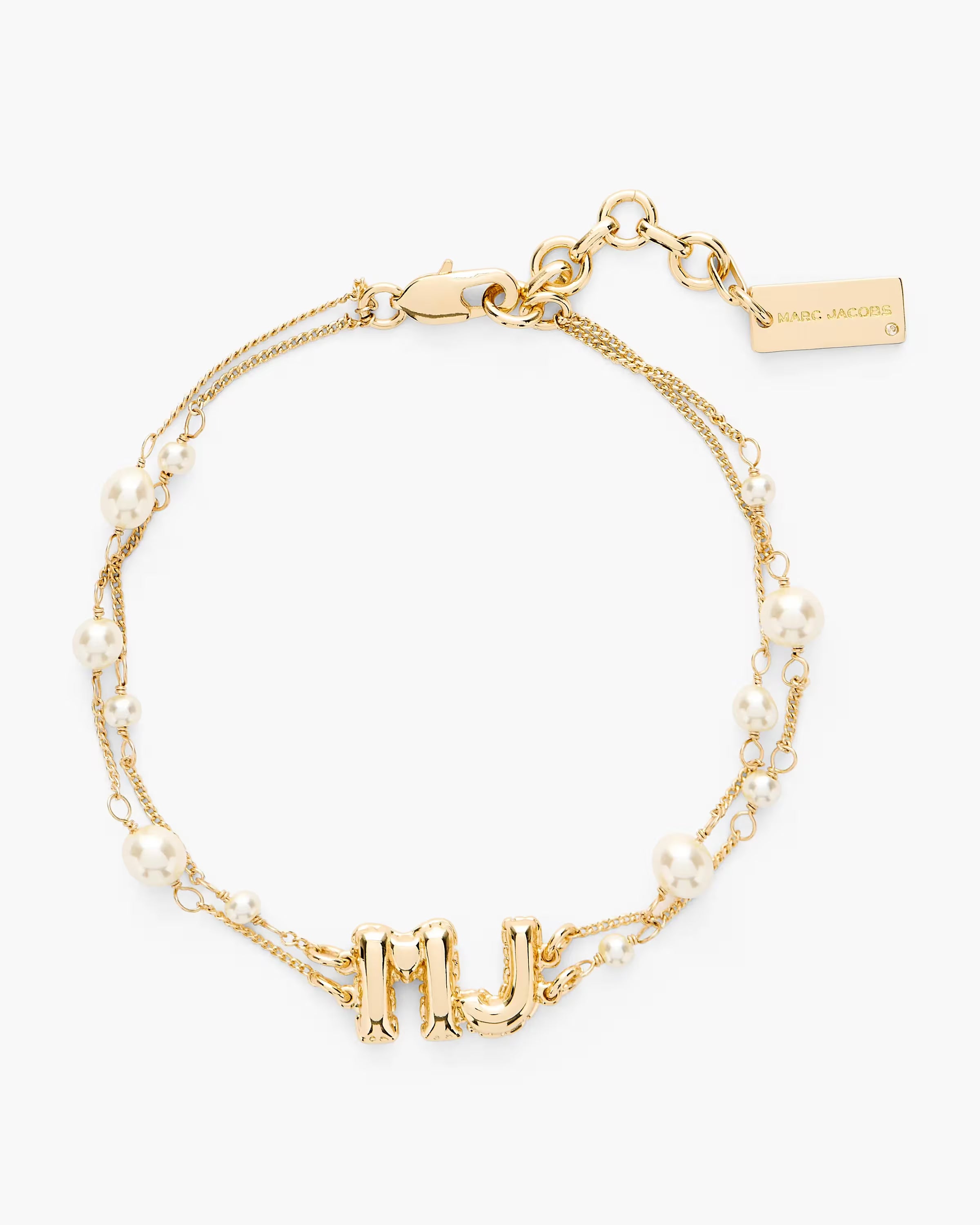 Marc Jacobs The Pearl Mj Balloon Bracelet Gold