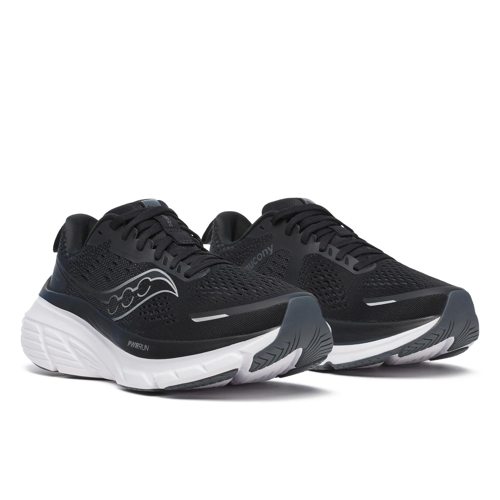 Saucony Women's Guide 18 Extra Wide Black | White