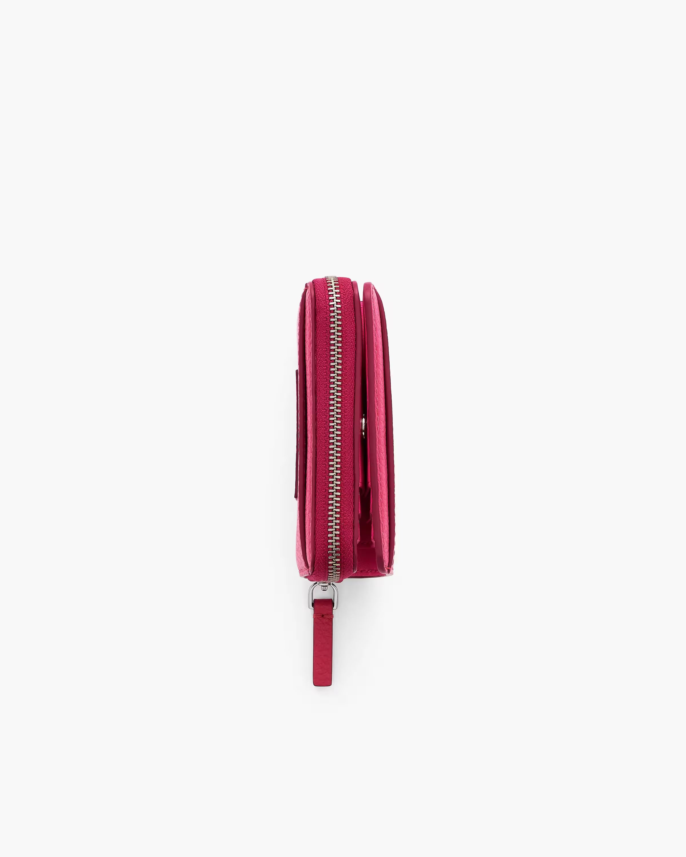 Marc Jacobs The Leather Mini Compact Wallet Raspberry Pink