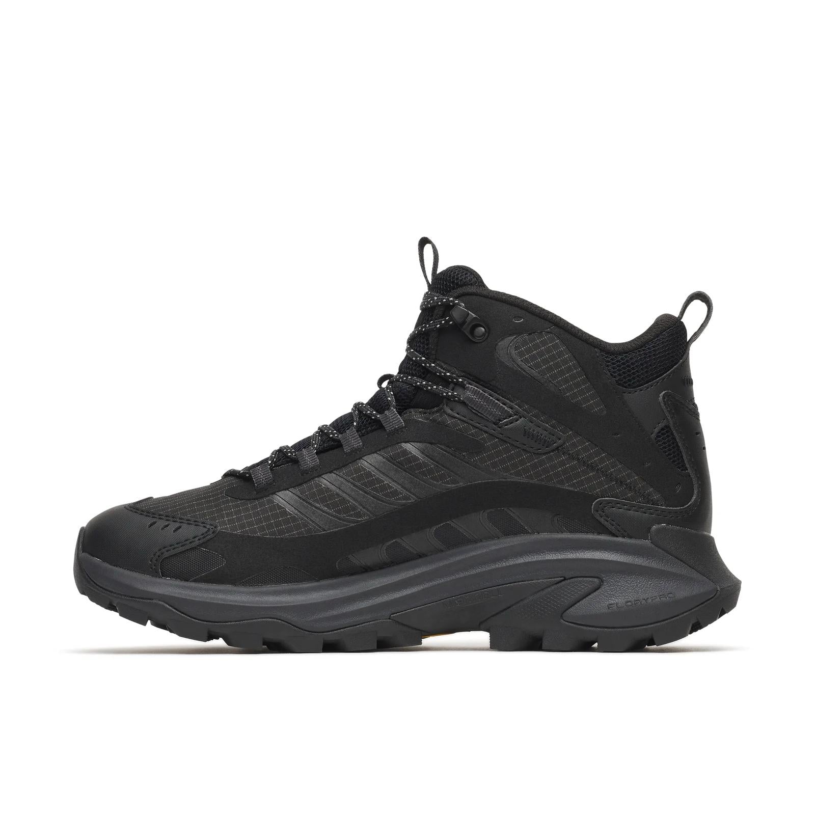 Merrell Men's Moab Speed 2 Mid GORE-TEX Wide Width Black