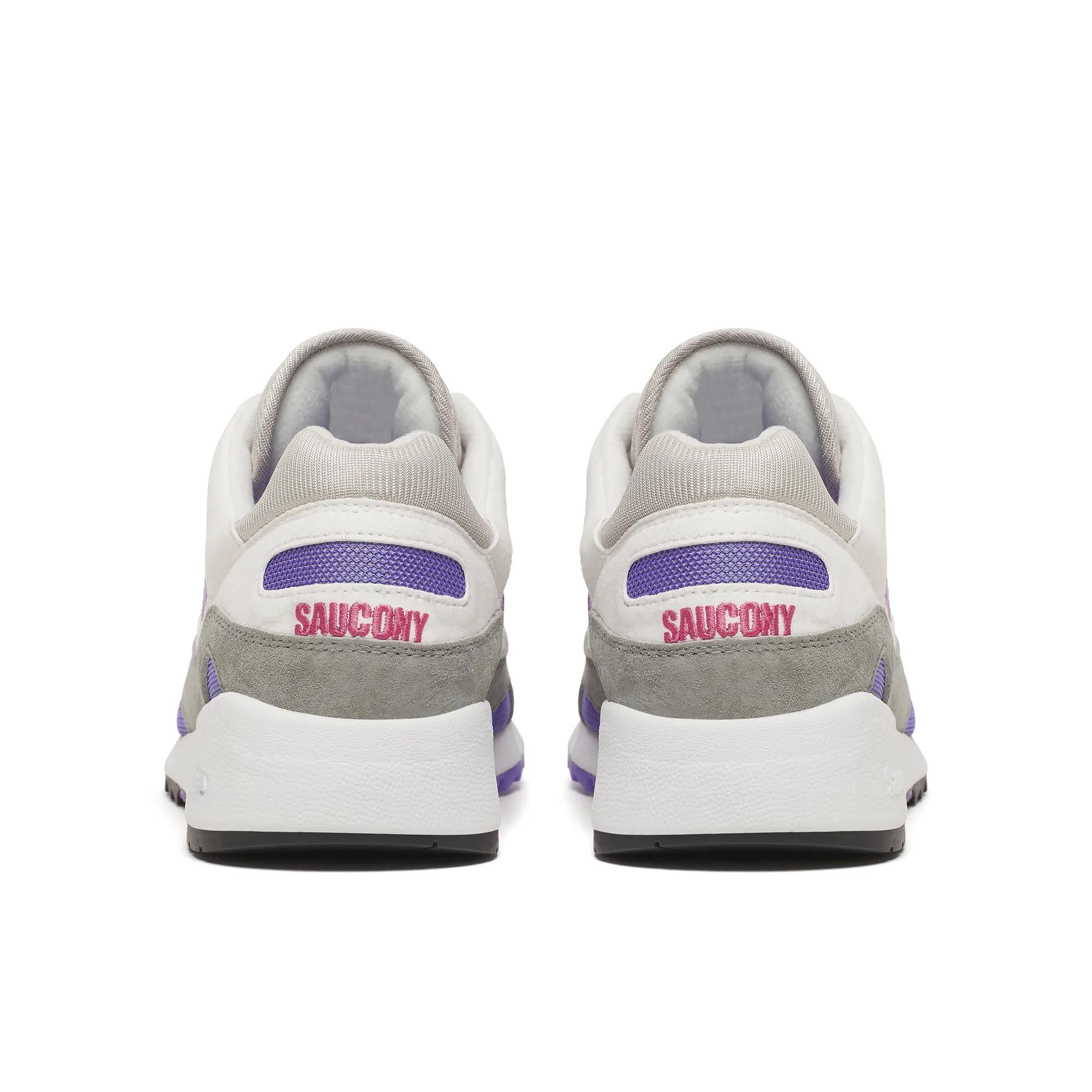 Saucony Shadow 6000 White | Grey | Purple