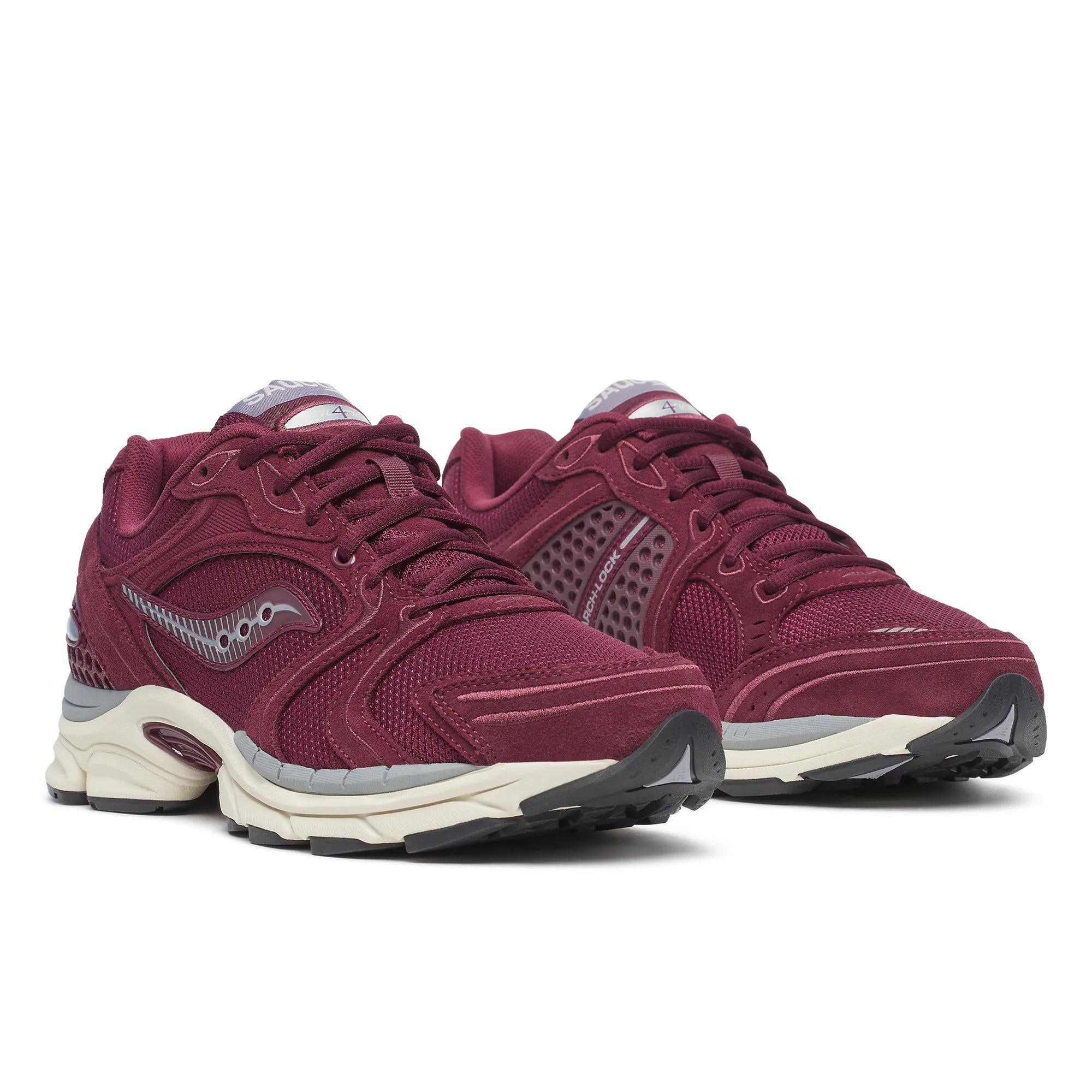 Saucony ProGrid Triumph 4 Premium Maroon | Grey