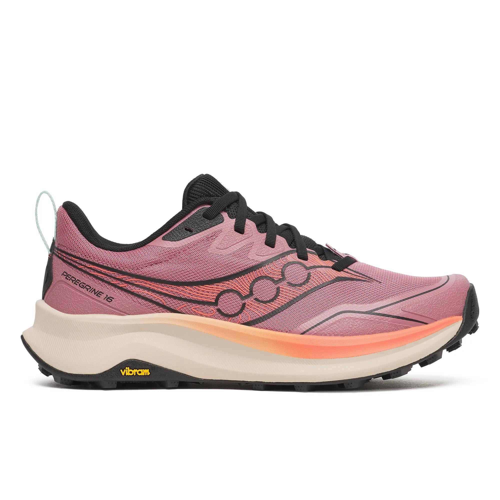 Saucony Women's Peregrine 16 Mauve | Salmon