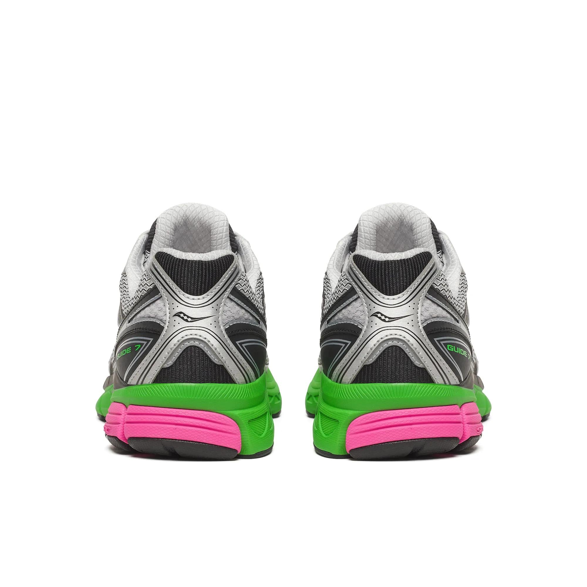 Saucony ProGrid Guide 7 Grey | Green | Pink