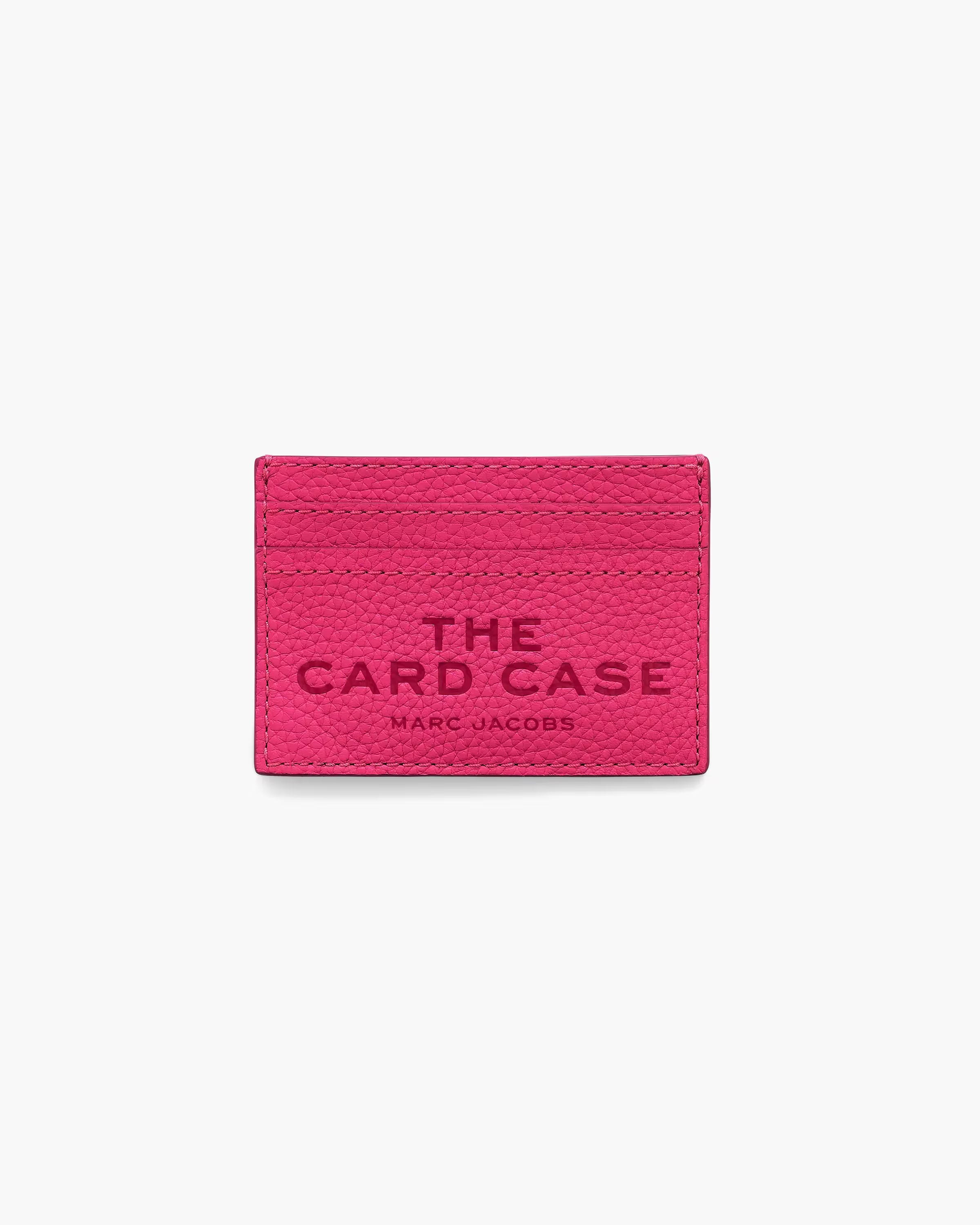Marc Jacobs The Leather Card Case Raspberry Pink