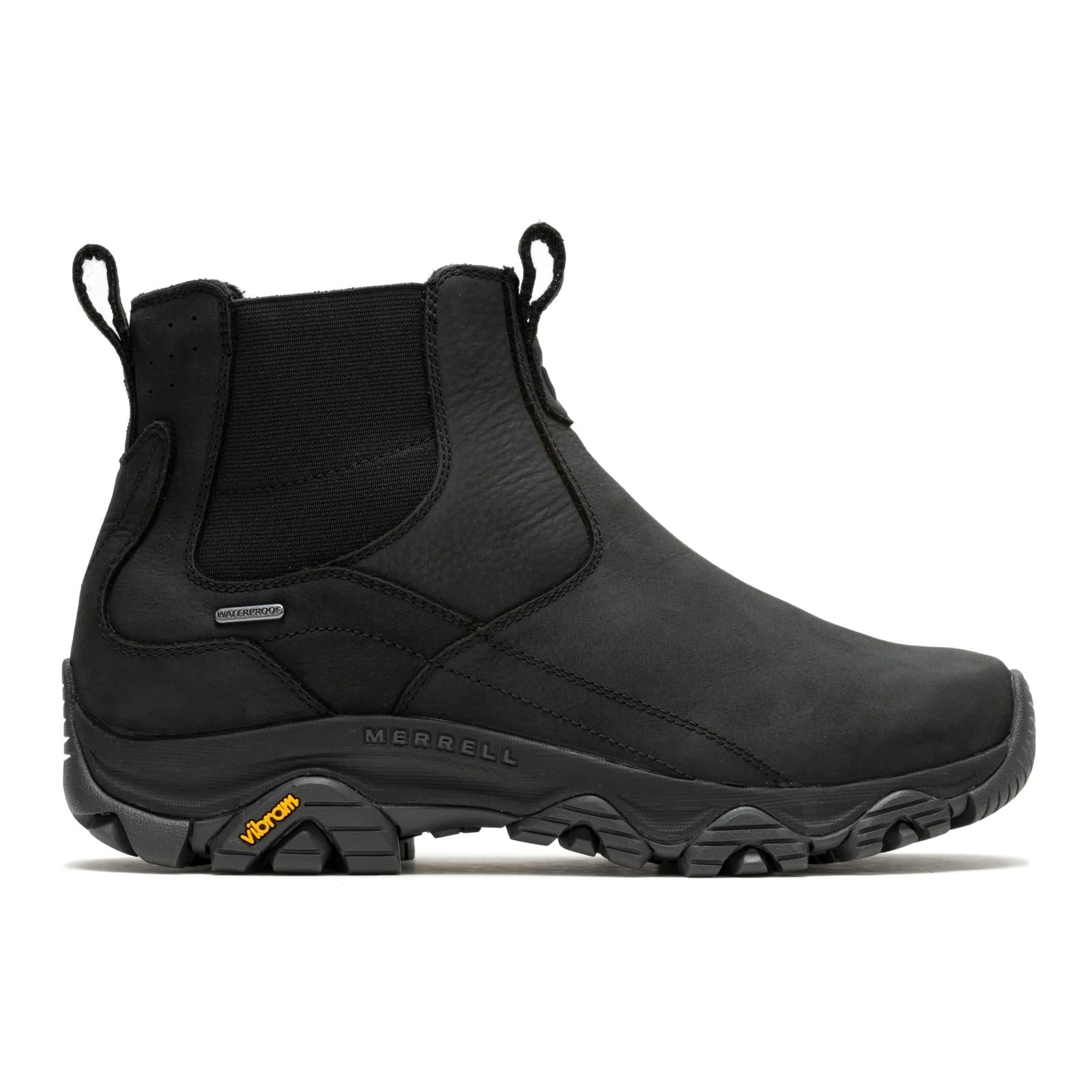 Merrell Men's Moab Adventure 3 Chelsea Polar Waterproof Wide Width Black