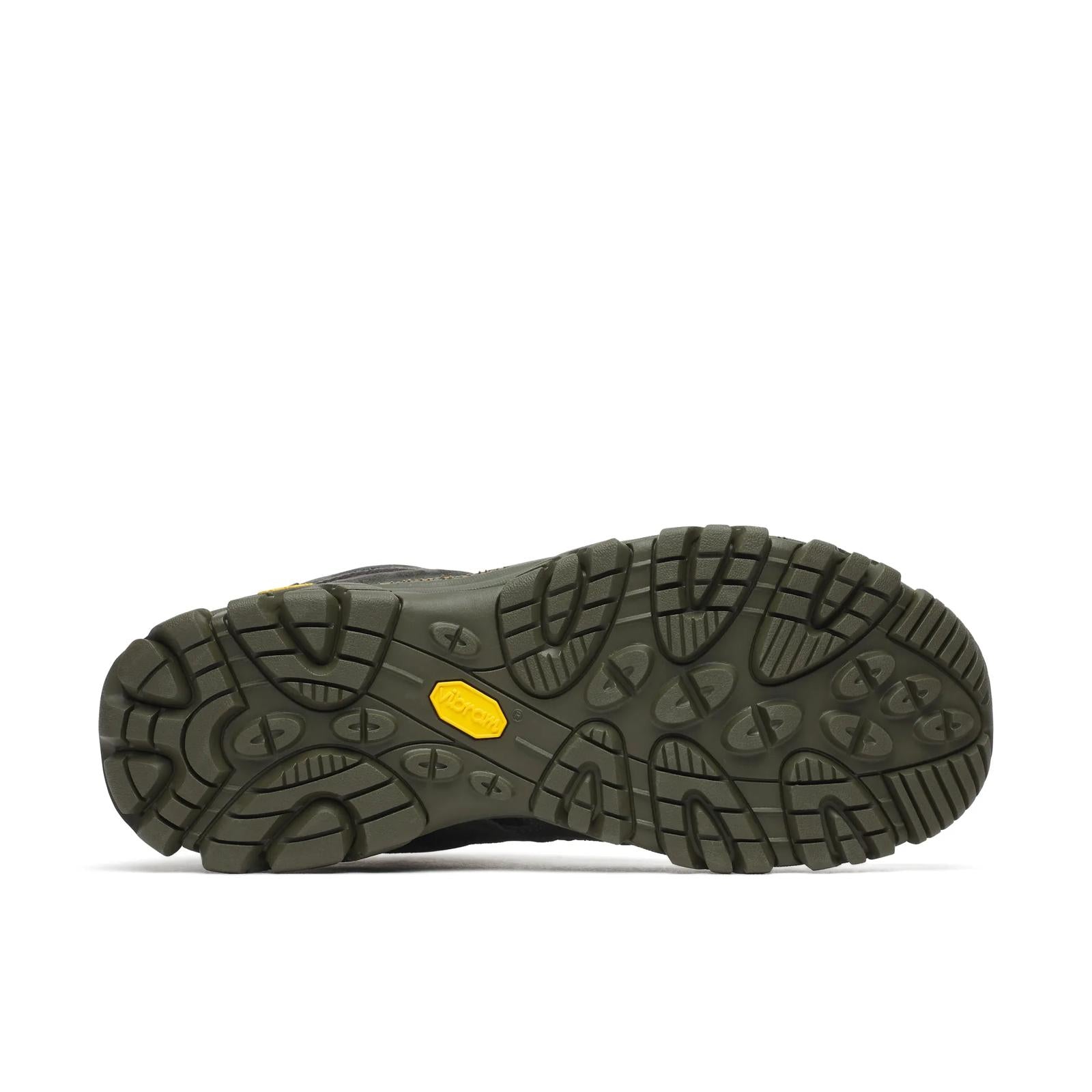 Merrell Men's Moab 3 Mid Waterproof Wide Width Black/Beluga