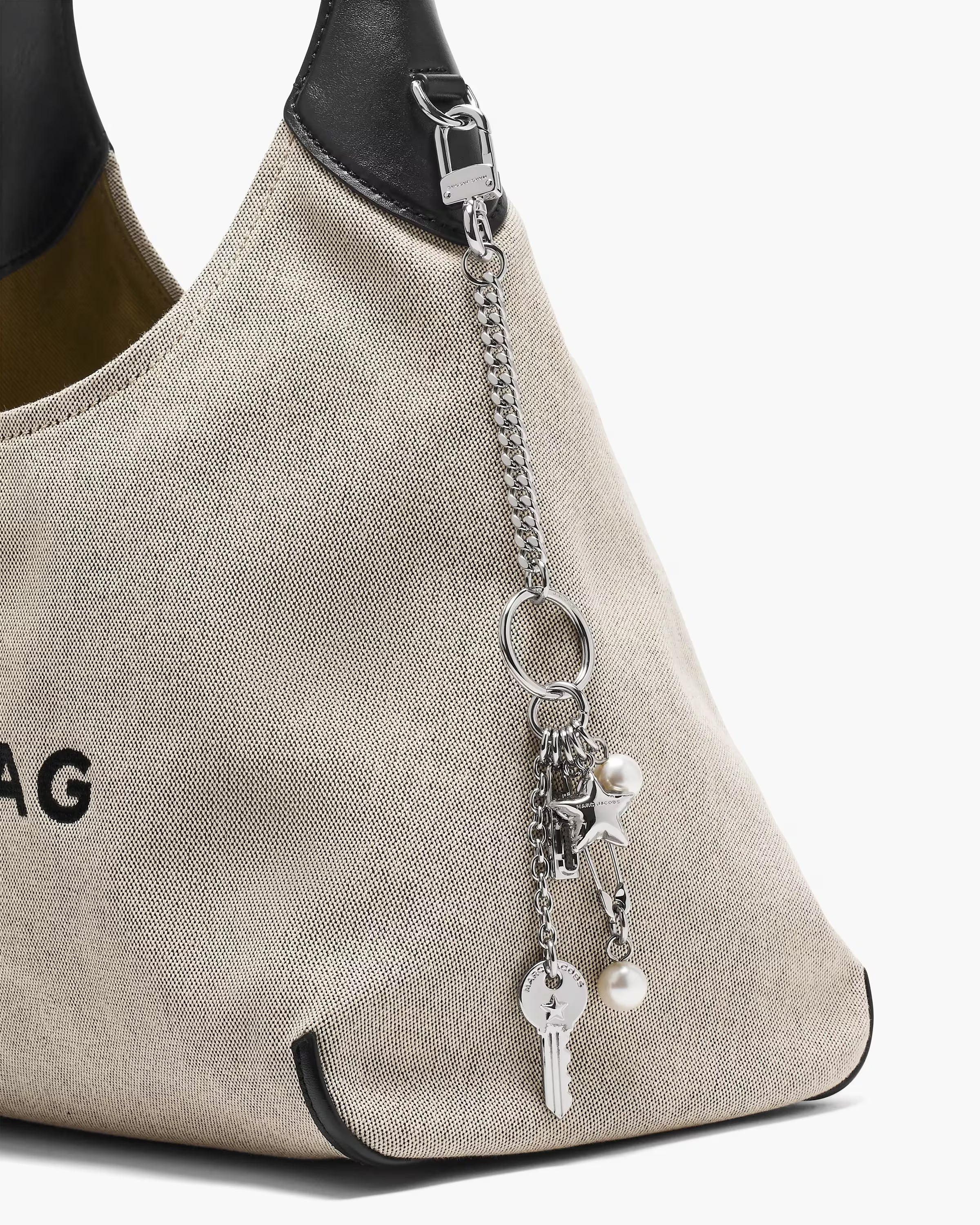 Marc Jacobs The Grommet Bag Charm Nickel